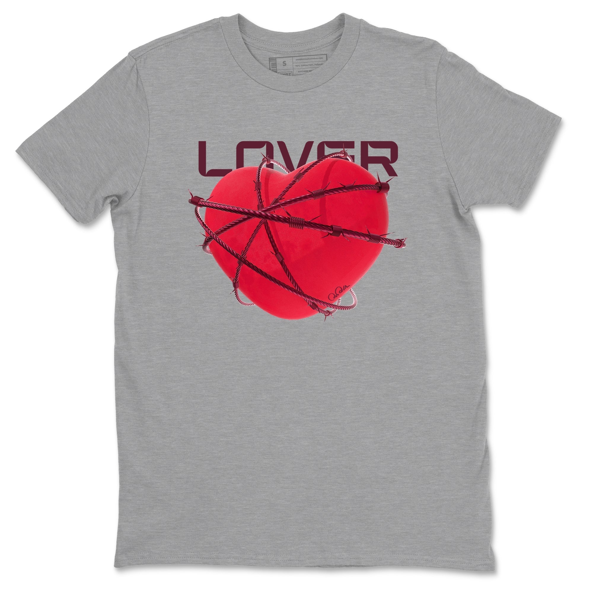 Heart Lover snkmatch Tees - Air Force 1 Layers Of Love