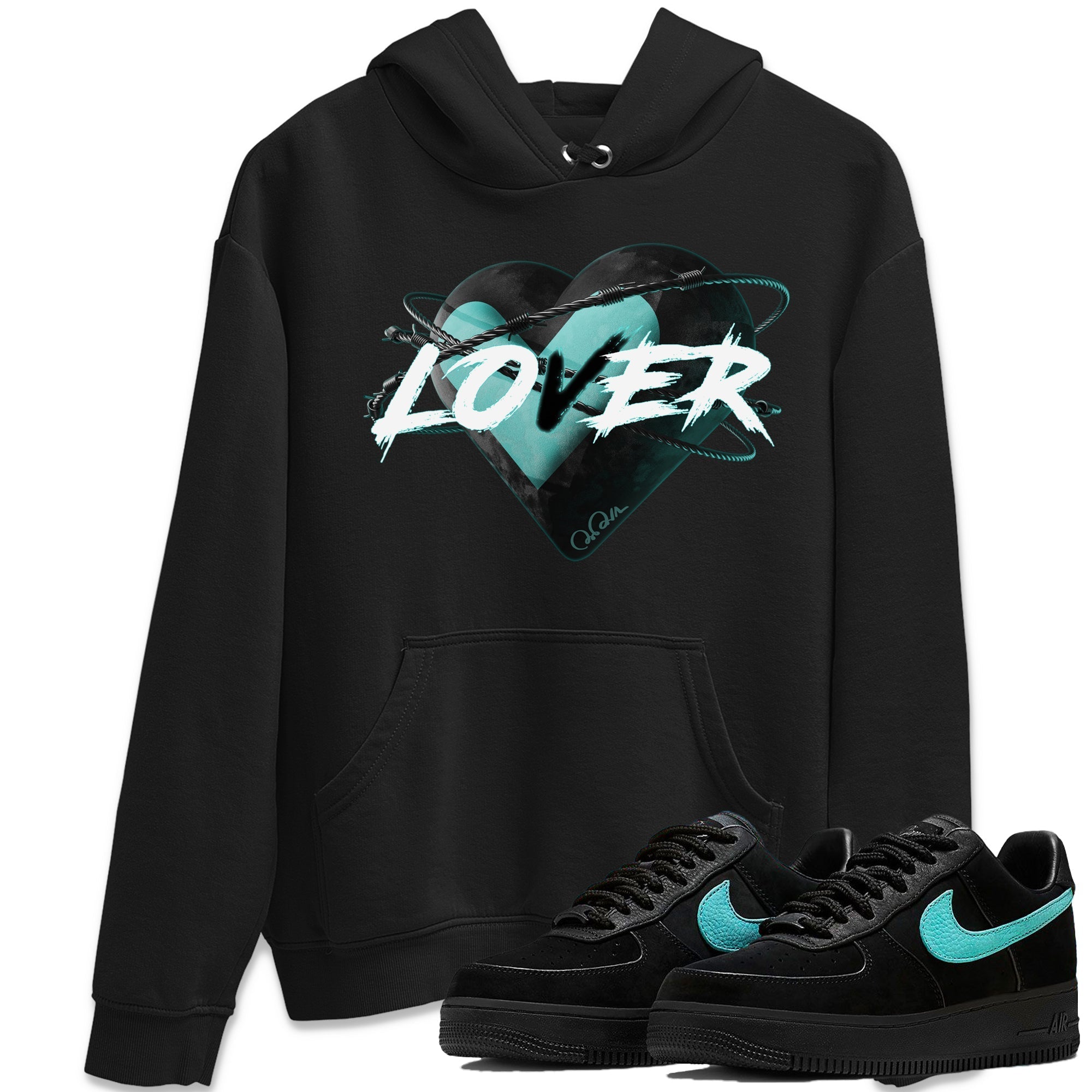 Heart Lover Unisex Tops - Air Force 1 Tiffany