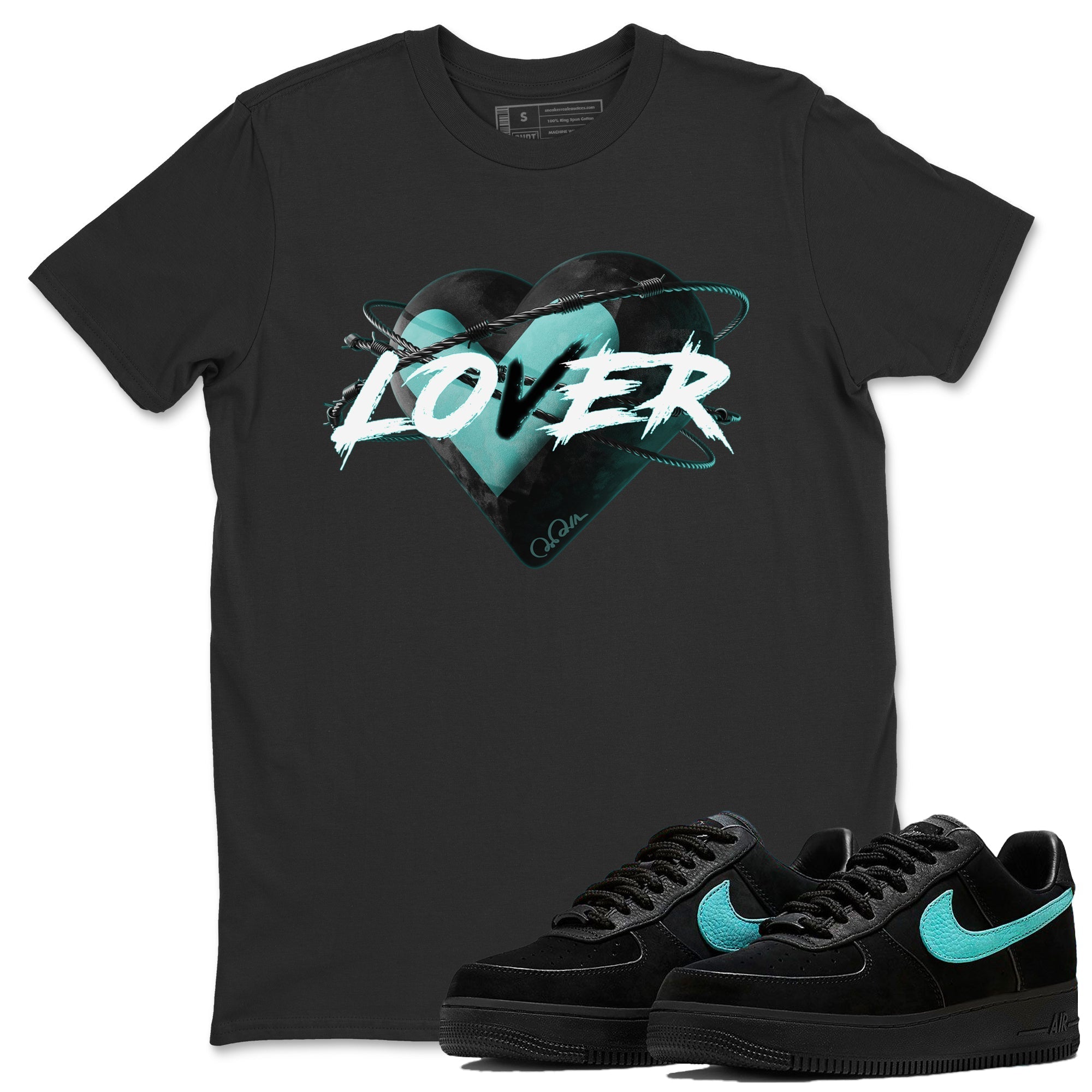 Heart Lover Unisex Tops - Air Force 1 Tiffany