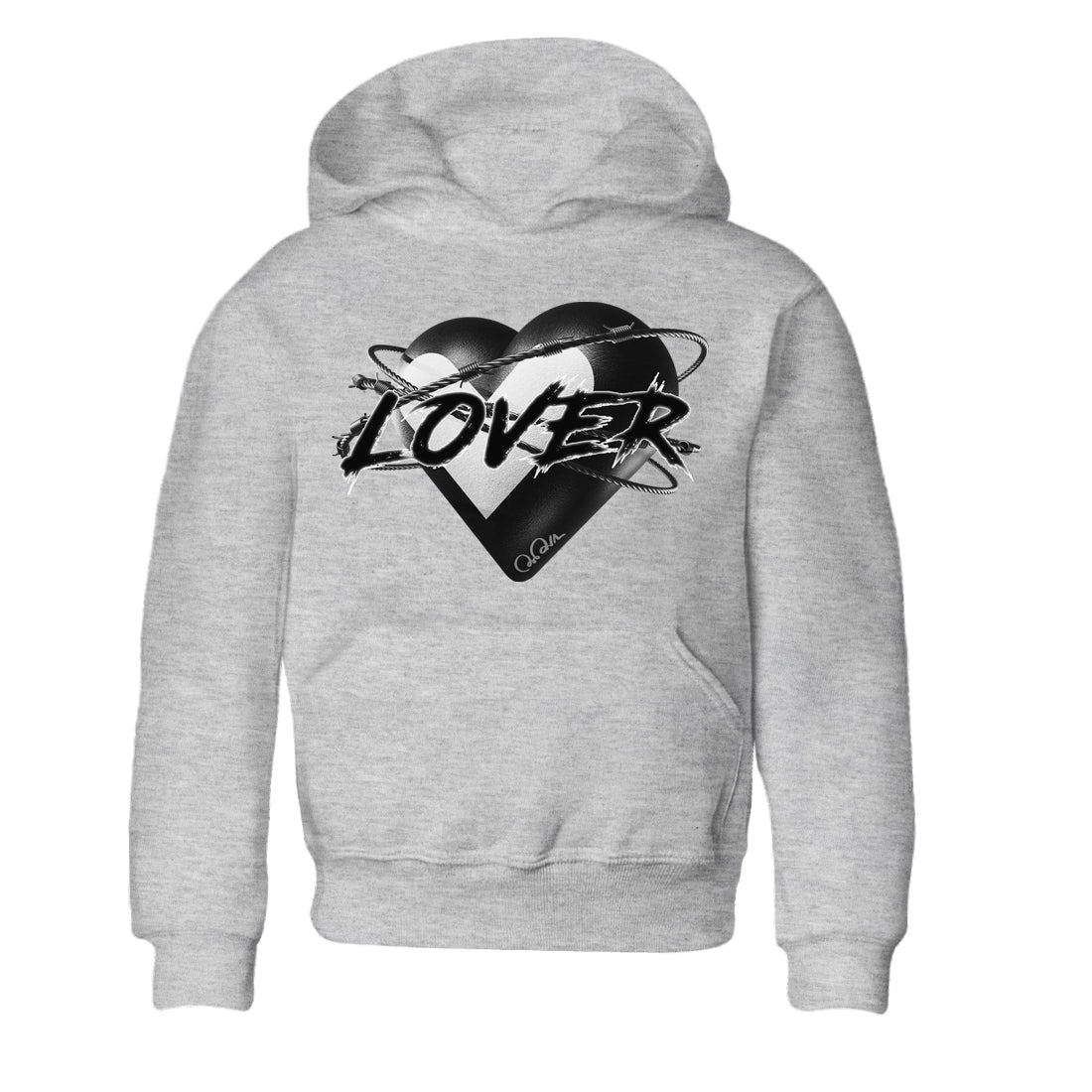 Heart Lover Kids Tops - Air Jordan 1 Homage