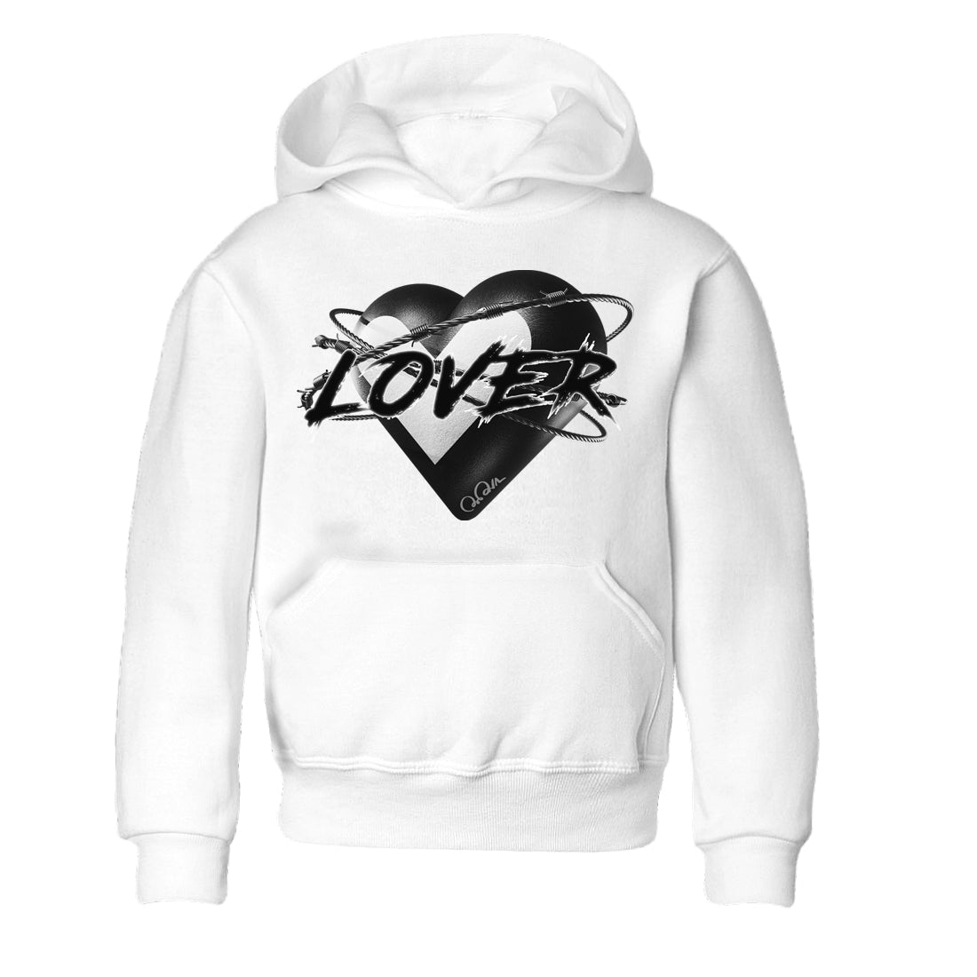 Heart Lover Kids Tops - Air Jordan 1 Homage