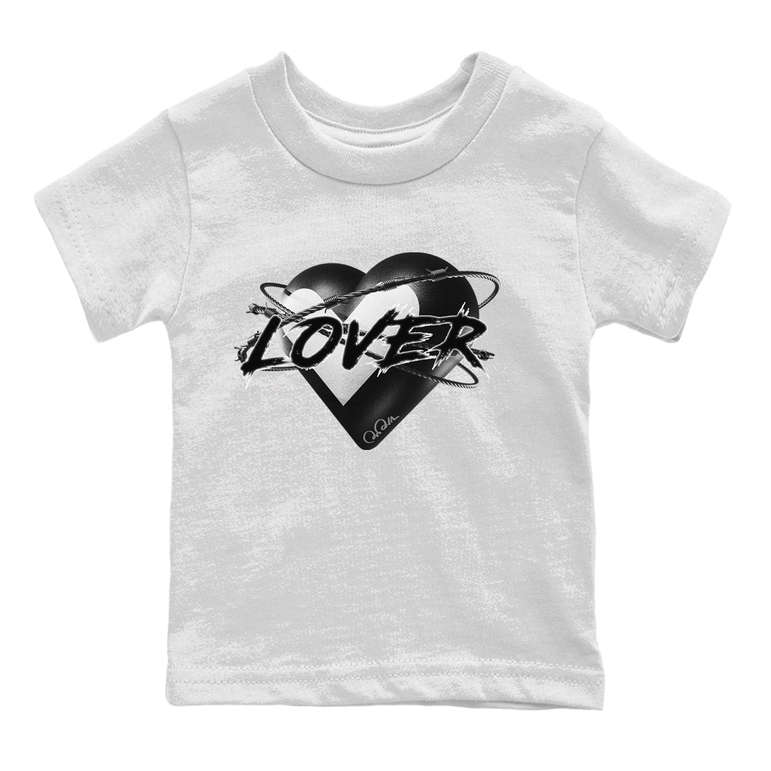 Heart Lover Kids Tops - Air Jordan 1 Homage
