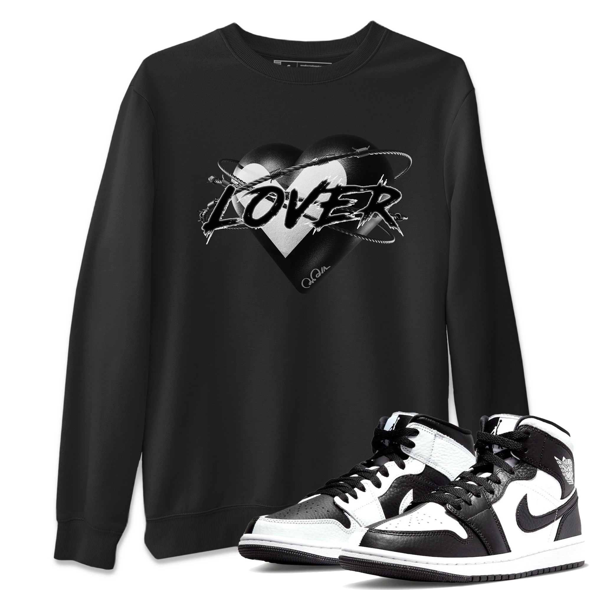 Heart Lover Unisex Tops - Air Jordan 1 Homage