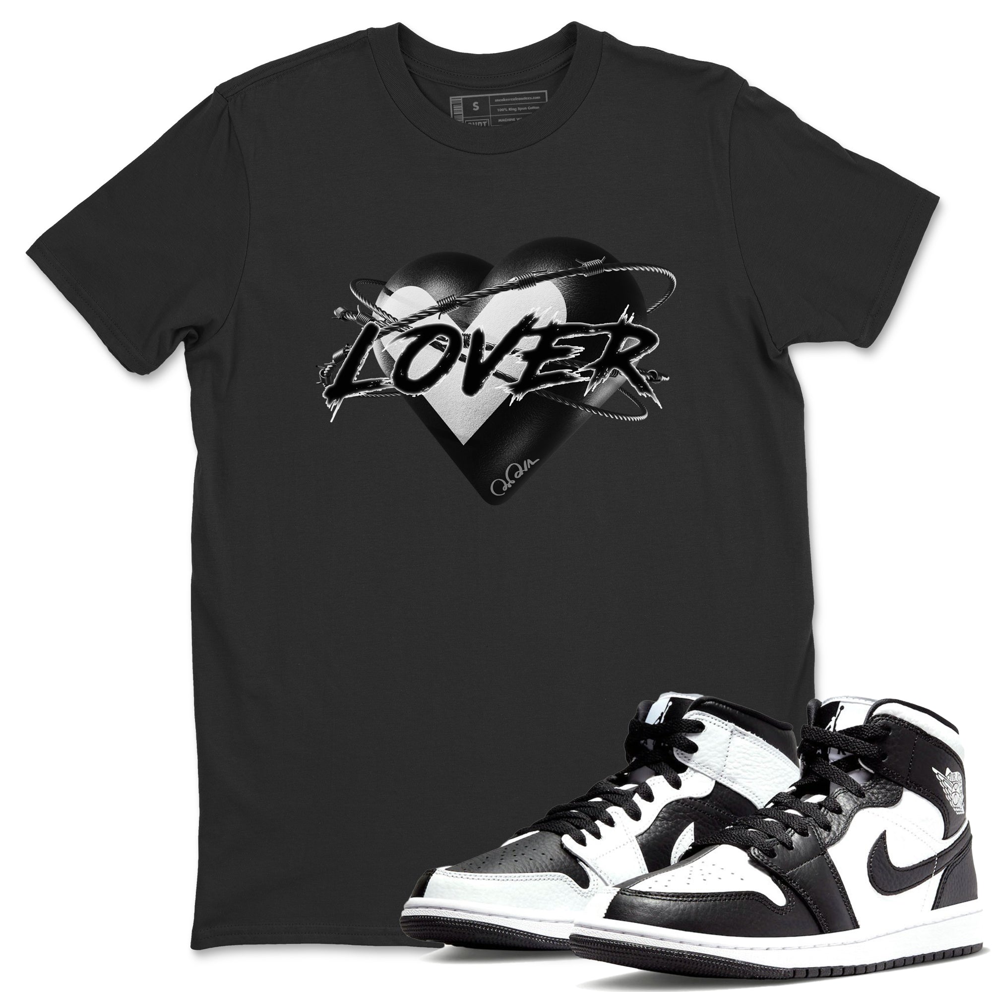 Heart Lover Unisex Tops - Air Jordan 1 Homage