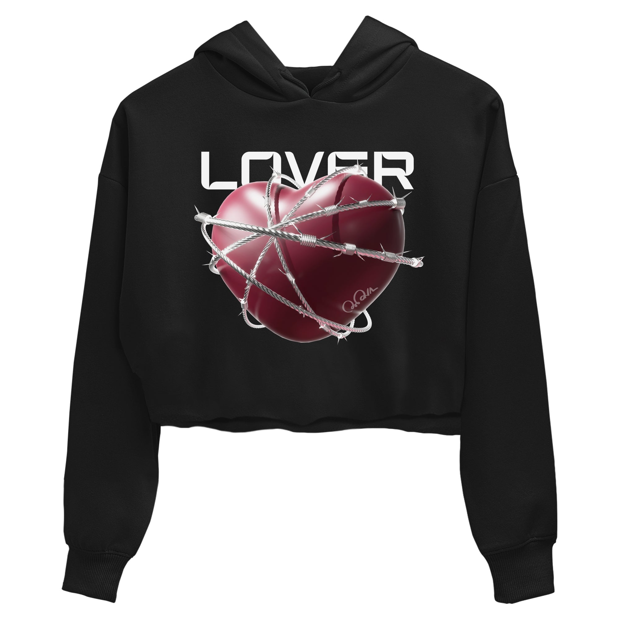 Heart Lover snkmatch Women's Top - Air Jordan 1 Metallic Burgundy
