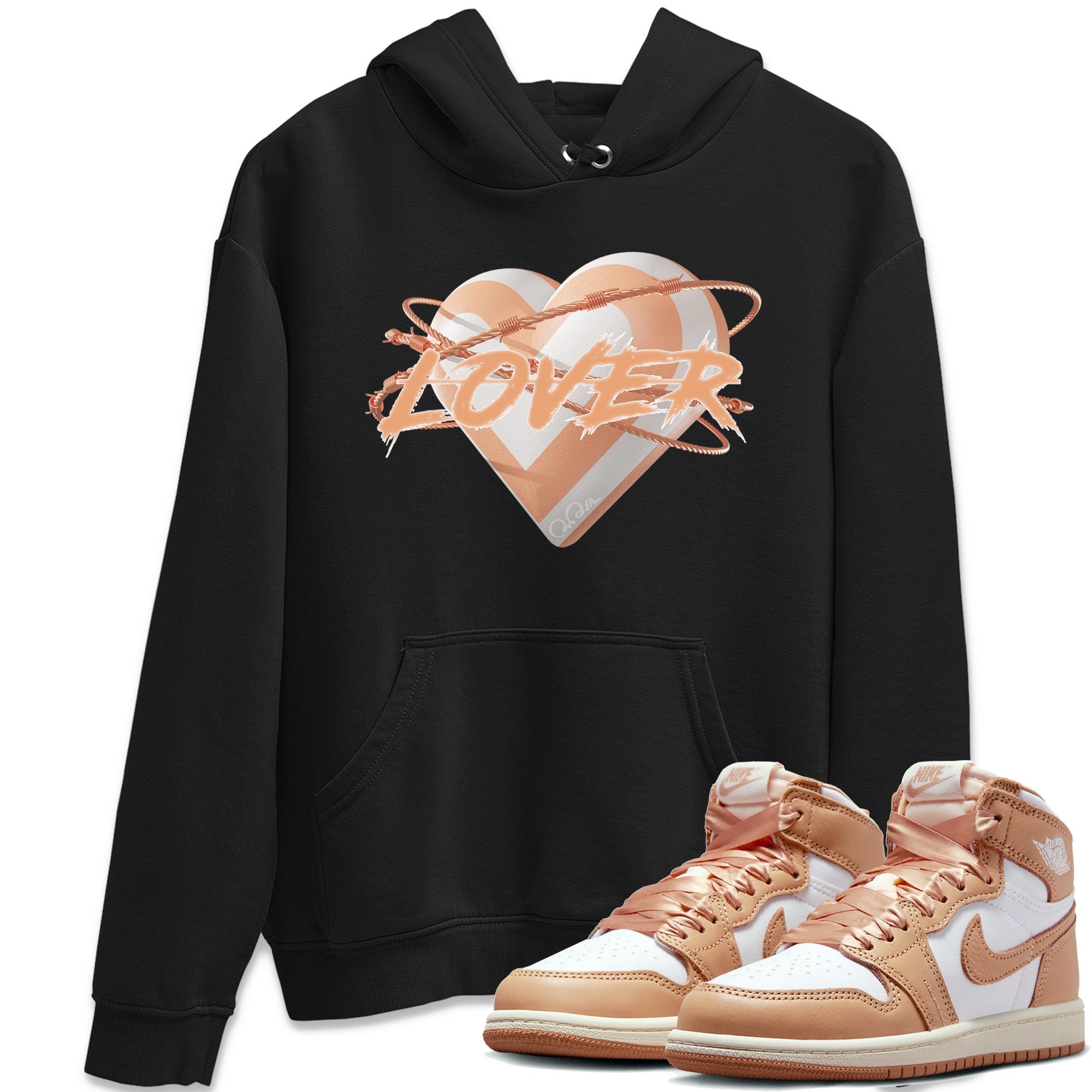 Heart Lover snkmatch Tee - Air Jordan 1 Praline