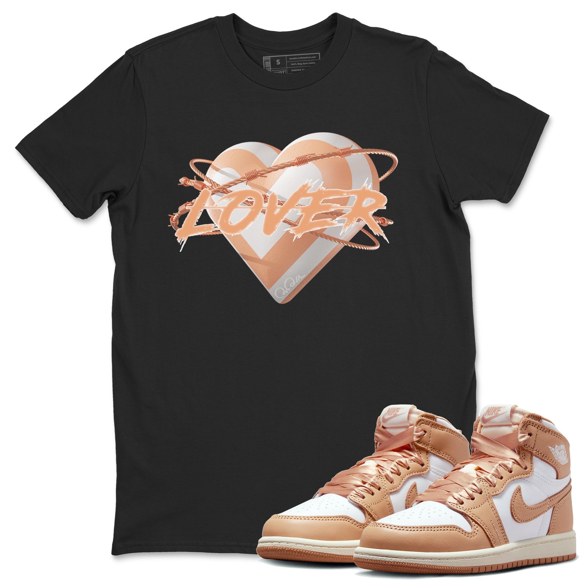 Heart Lover snkmatch Tee - Air Jordan 1 Praline