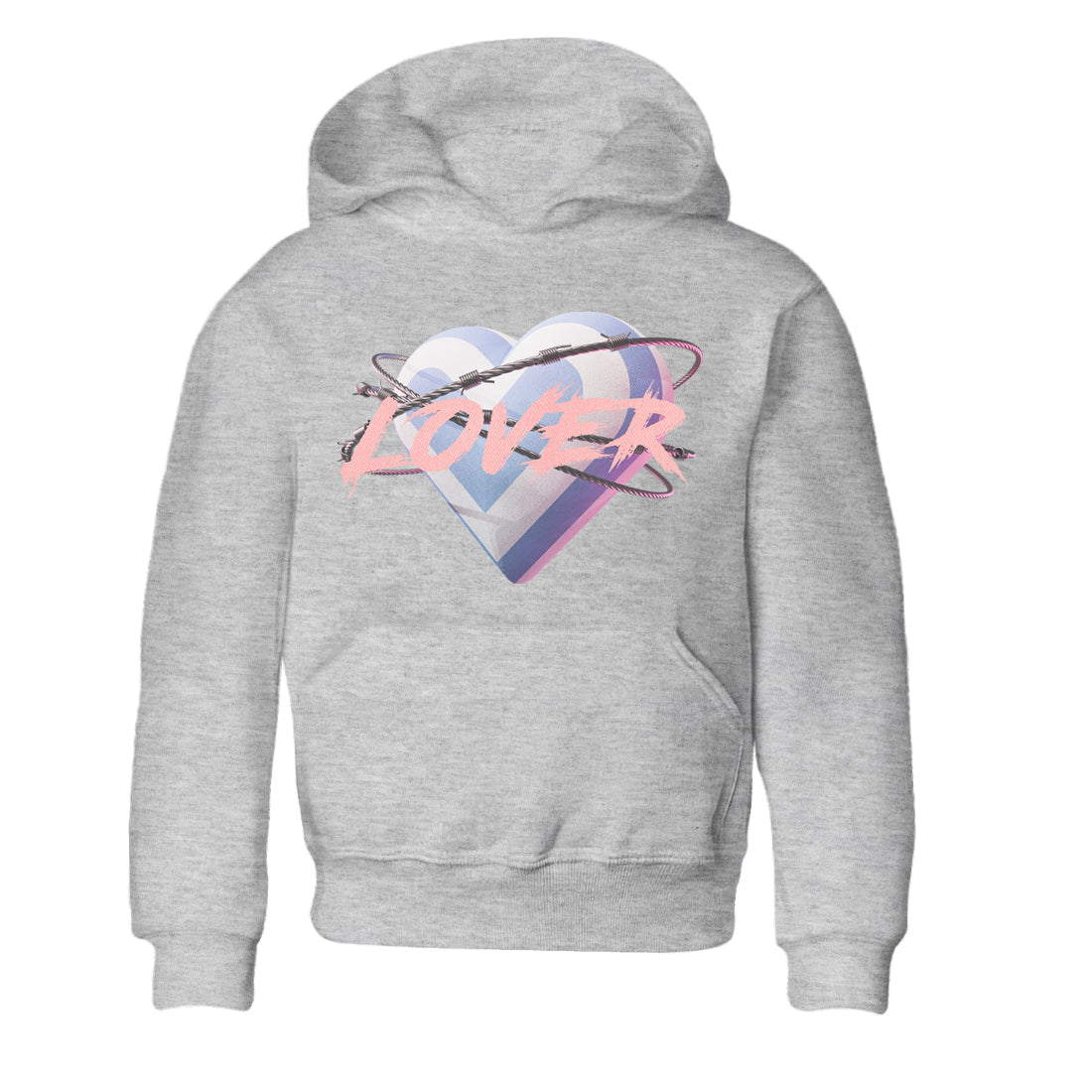 Heart Lover Kids Tops - Air Jordan 1 Skyline