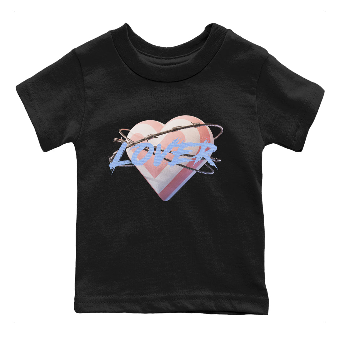 Heart Lover Kids Tops - Air Jordan 1 Skyline