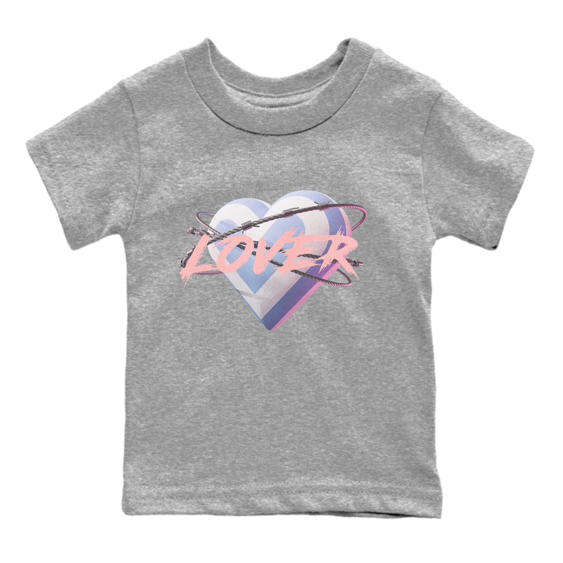 Heart Lover Kids Tops - Air Jordan 1 Skyline