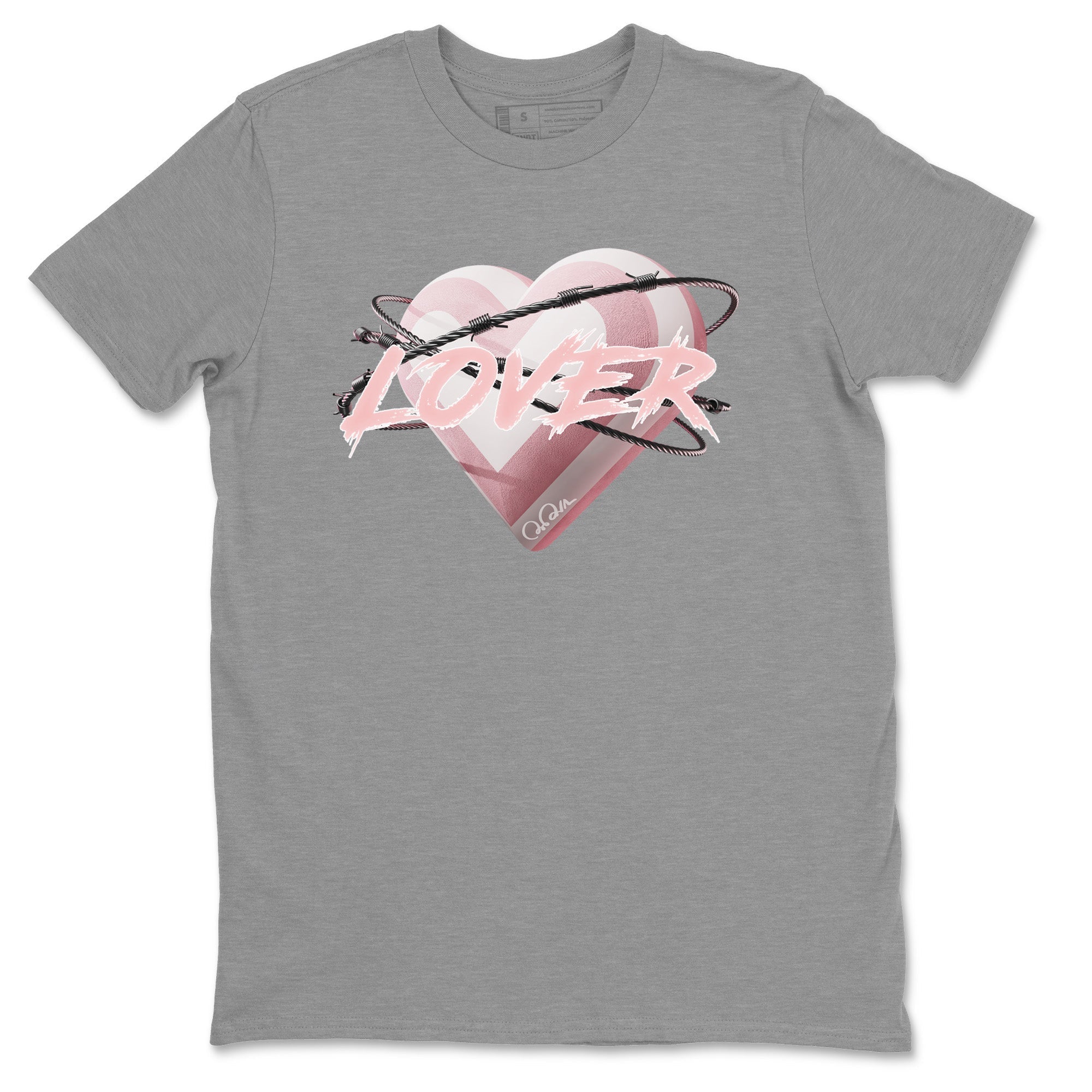 Heart Lover Unisex Tops - Air Jordan 1 Washed Pink
