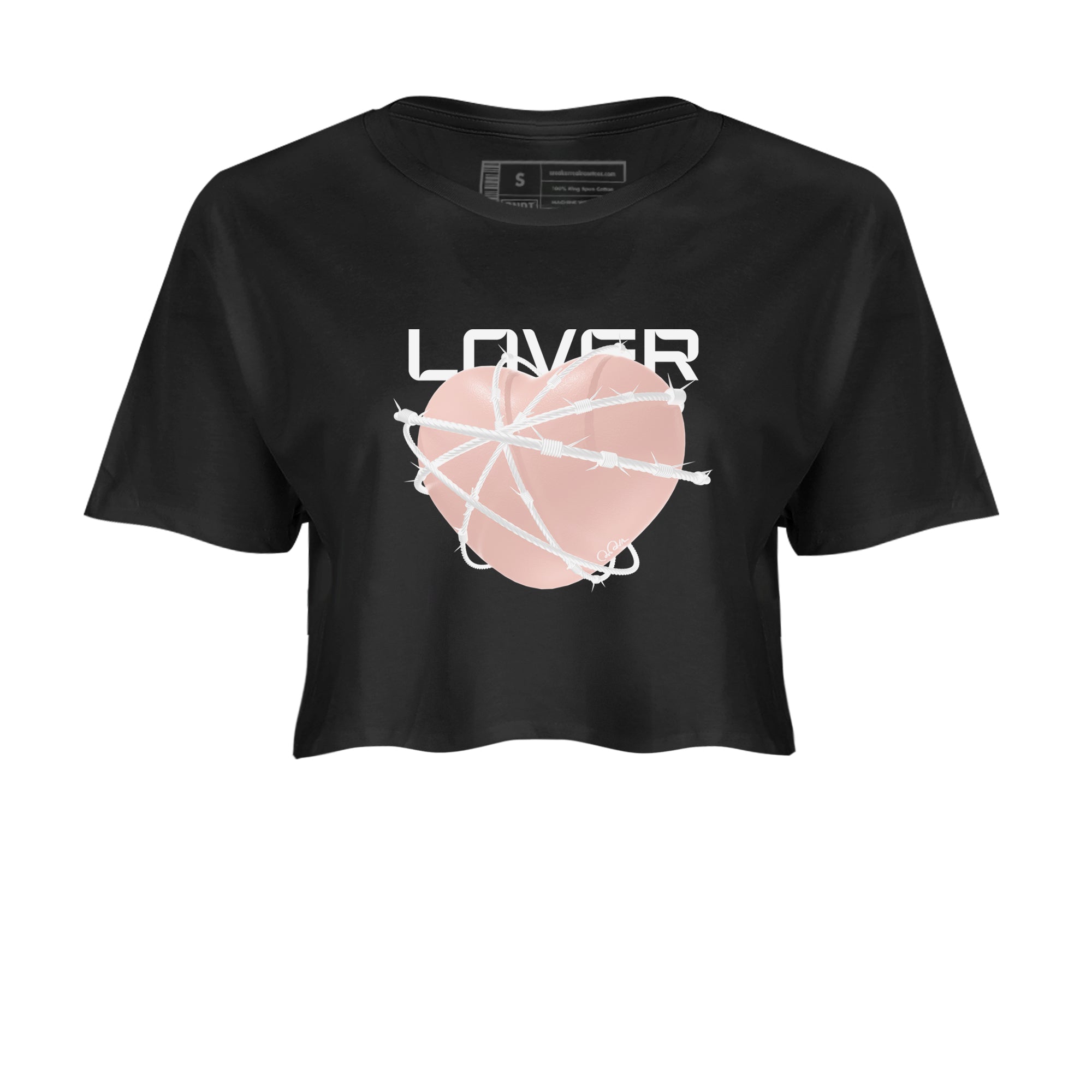 Heart Lover snkmatch Women's Top - Air Jordan 11 Legend Pink
