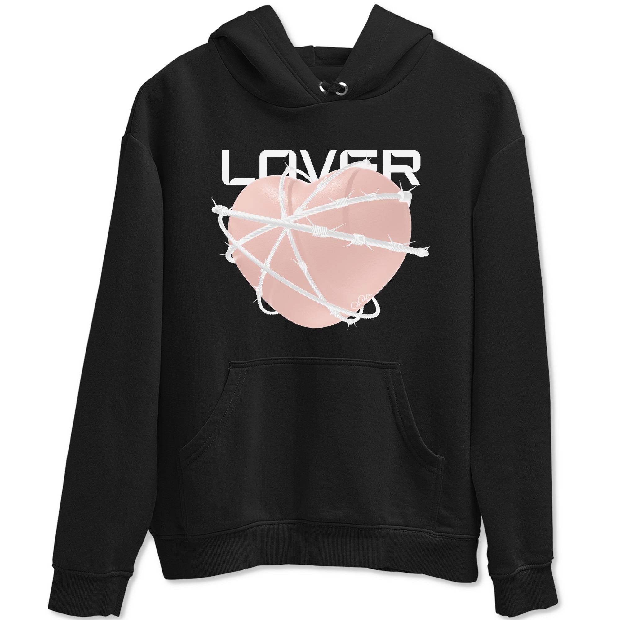 Heart Lover snkmatch Tees - Air Jordan 11 Legend Pink