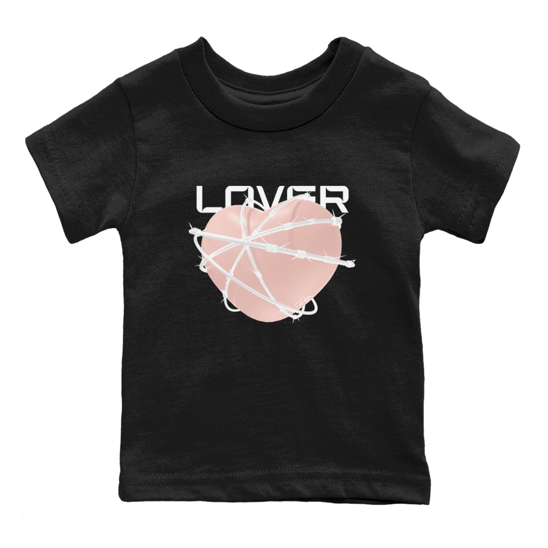 Heart Lover snkmatch Tees Kids - Air Jordan 11 Legend Pink