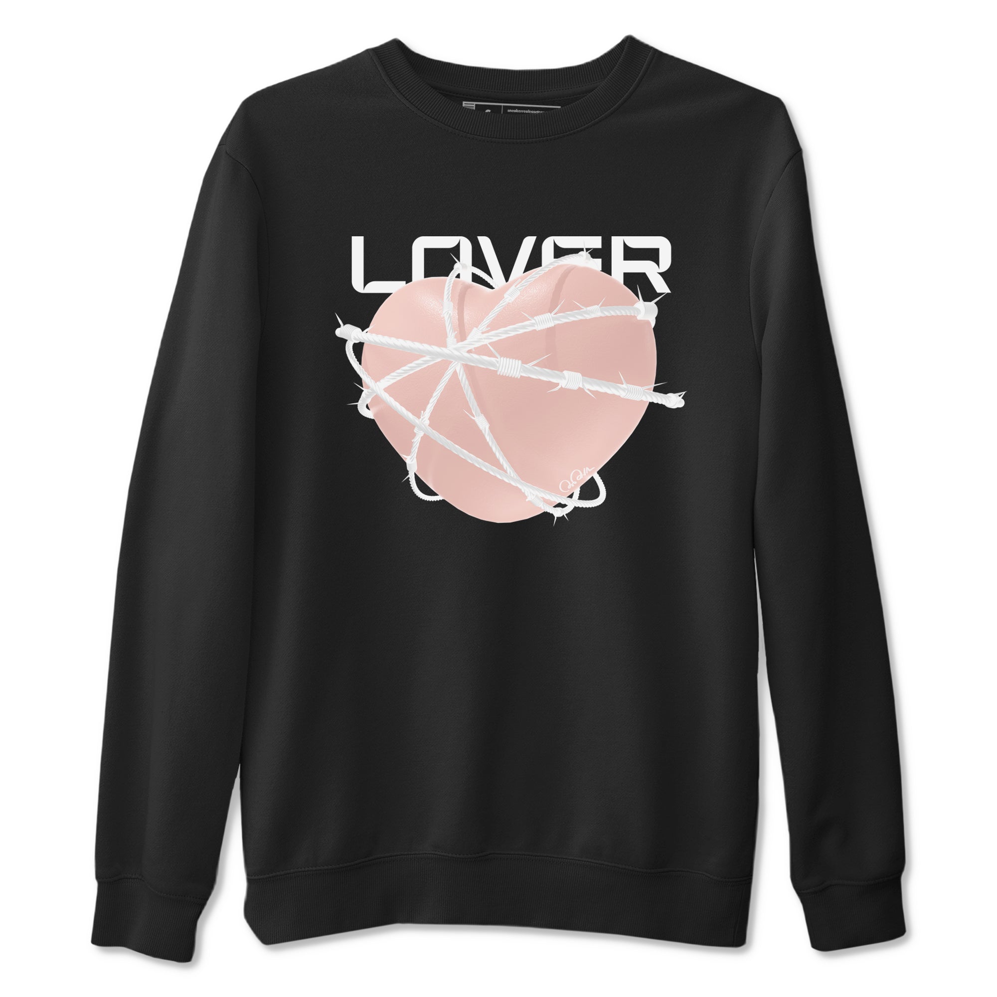 Heart Lover snkmatch Tees - Air Jordan 11 Legend Pink