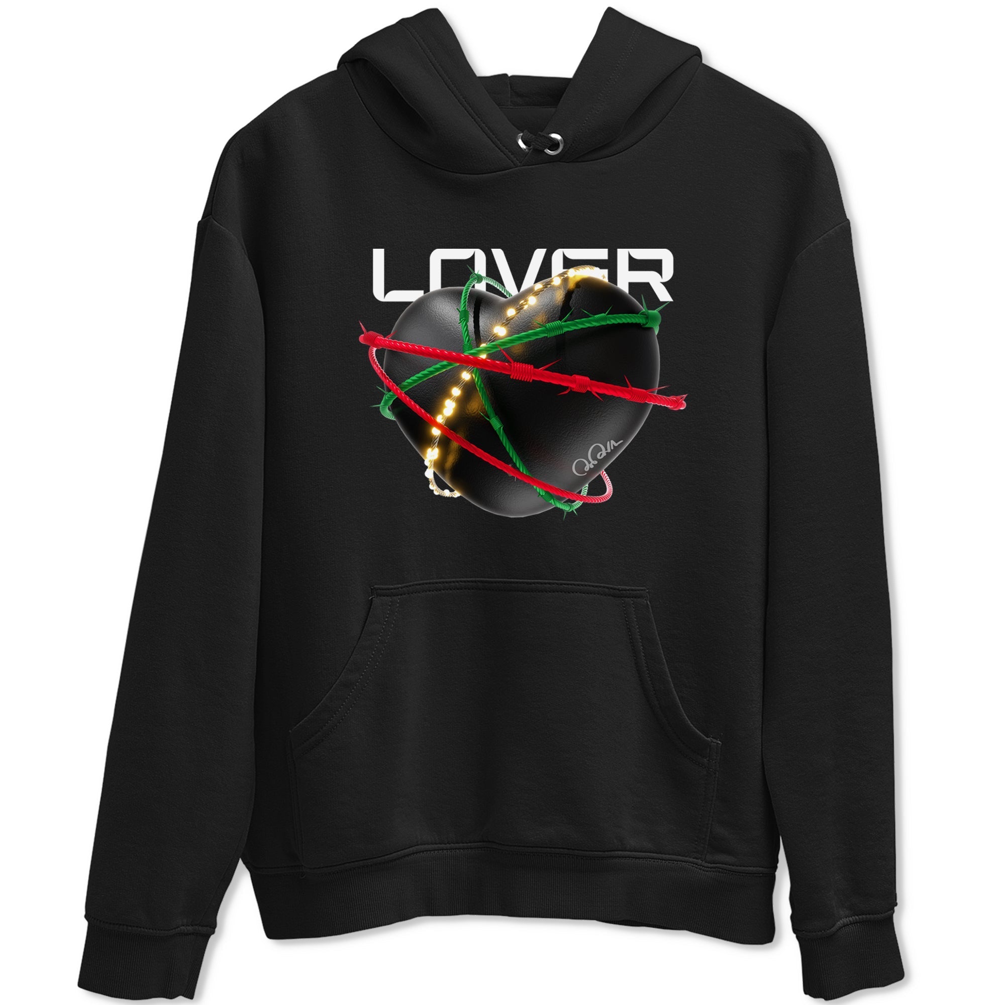Heart Lover snkmatch Tee - Air Jordan 2 Christmas