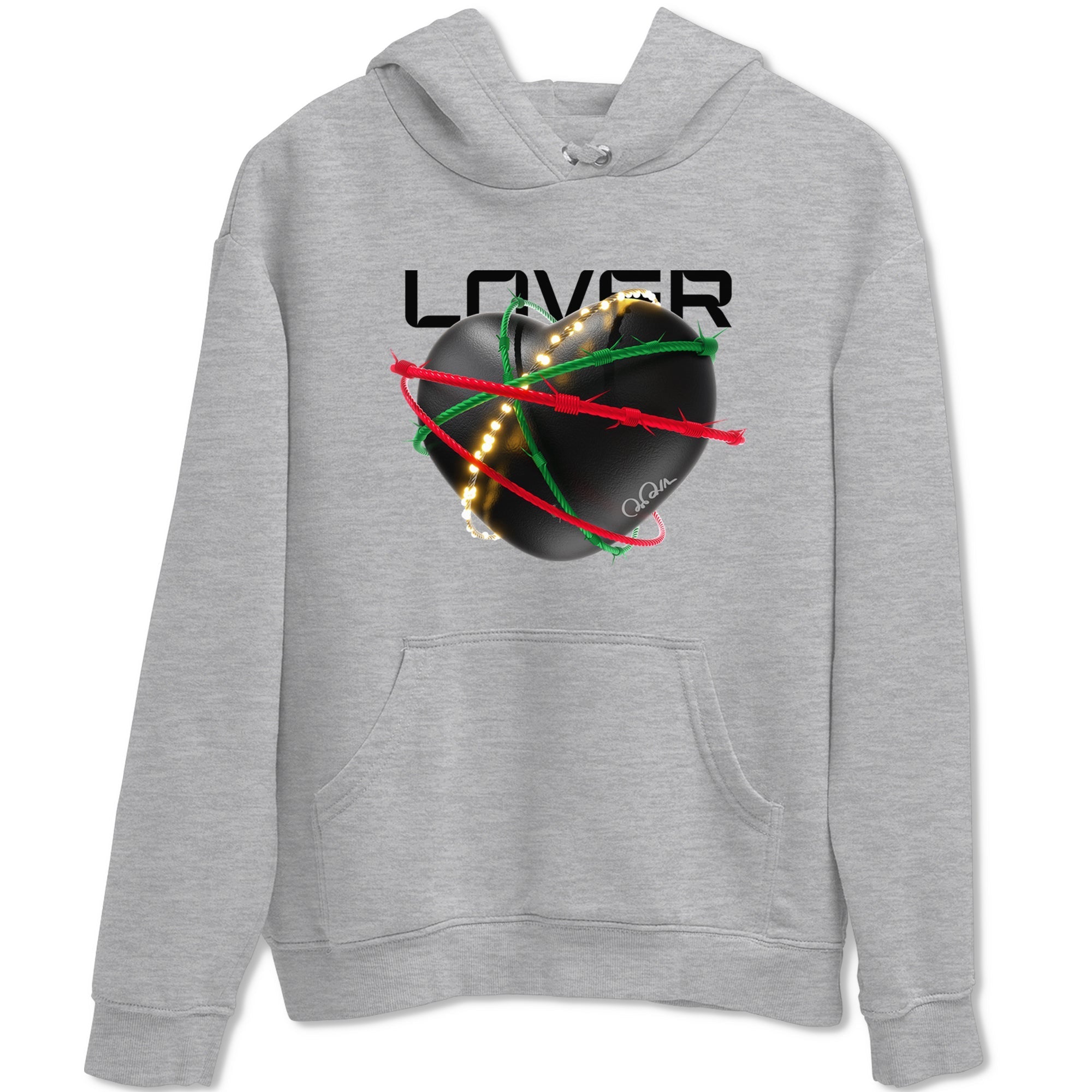 Heart Lover snkmatch Tee - Air Jordan 2 Christmas