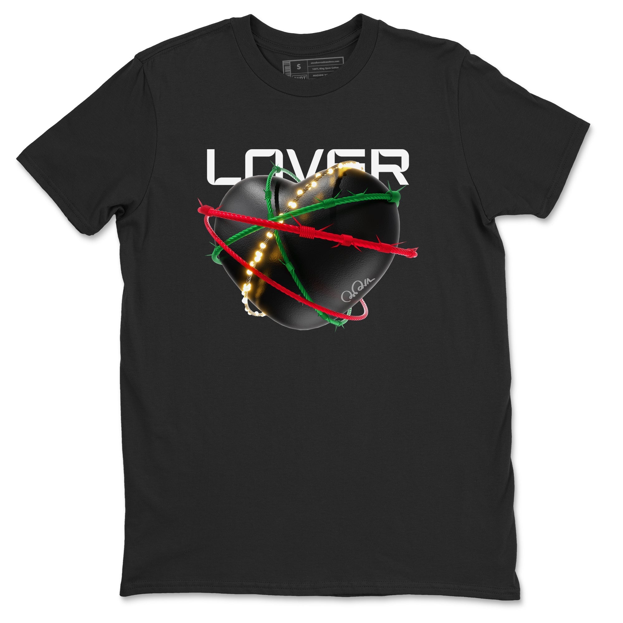 Heart Lover snkmatch Tee - Air Jordan 2 Christmas