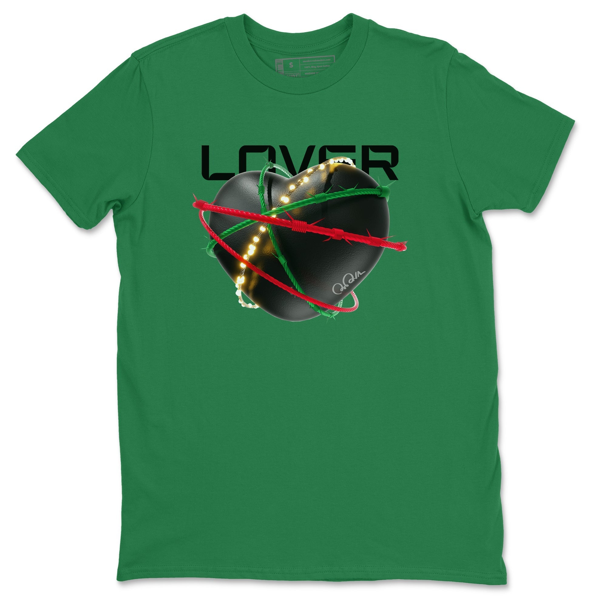 Heart Lover snkmatch Tee - Air Jordan 2 Christmas