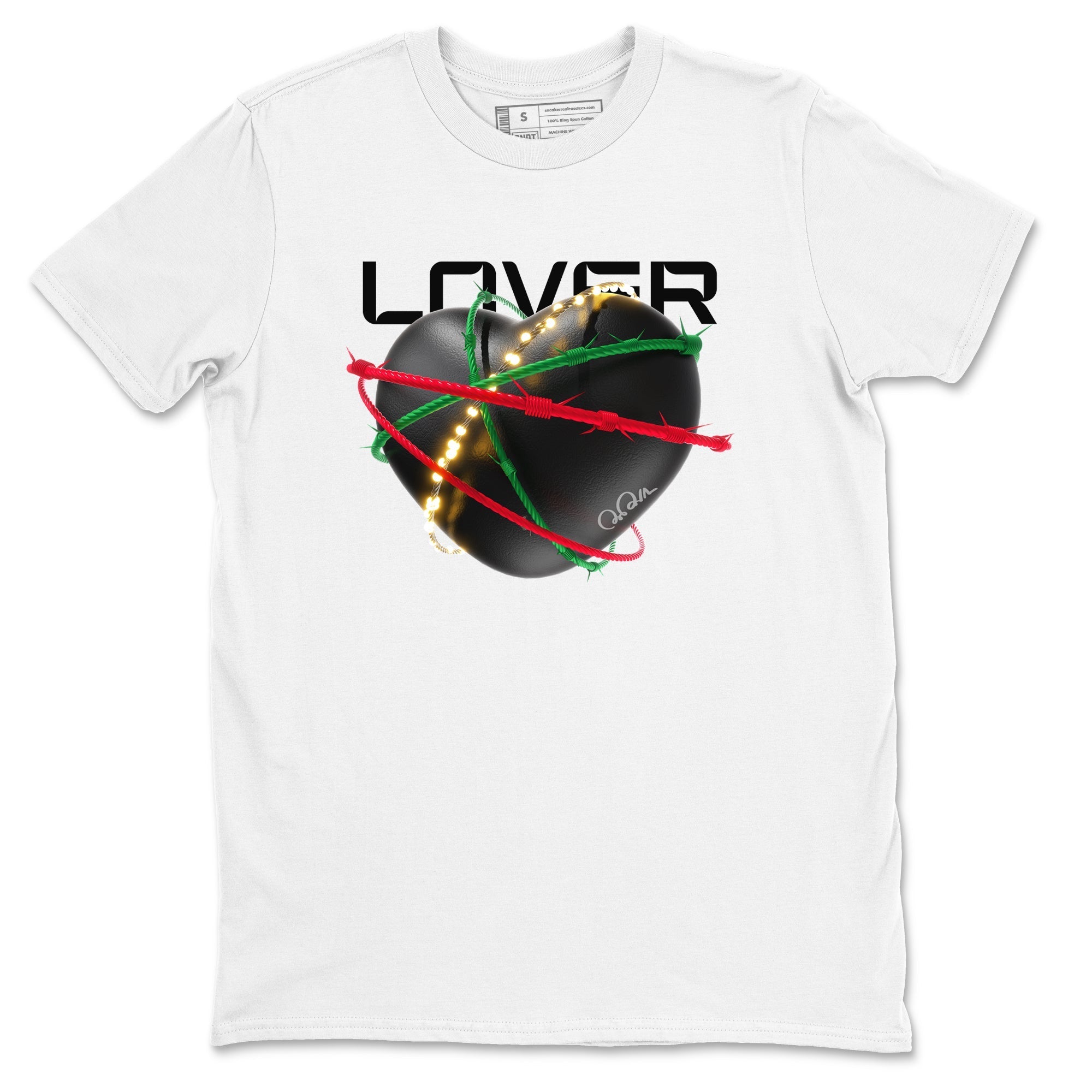 Heart Lover snkmatch Tee - Air Jordan 2 Christmas