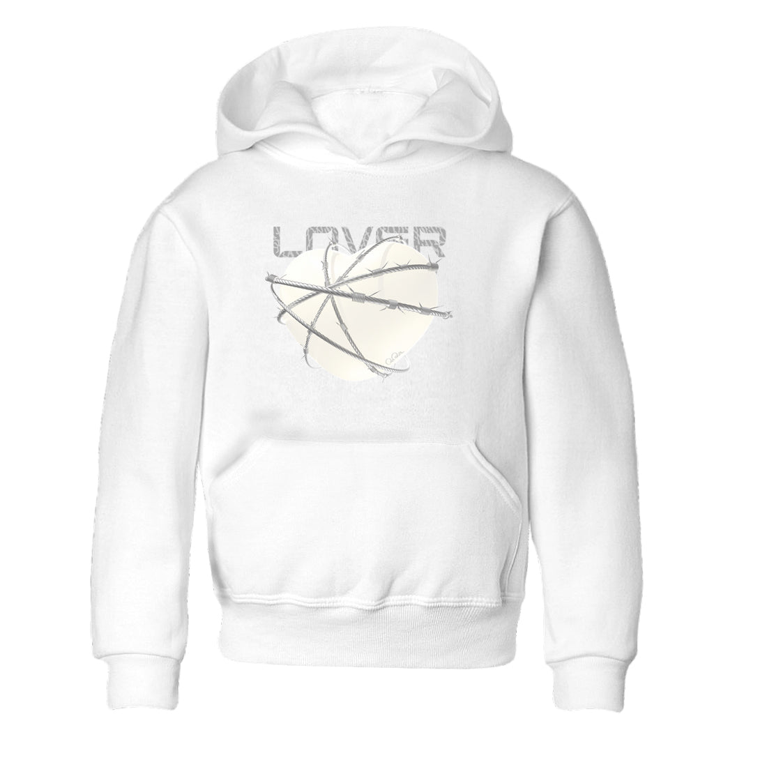 Heart Lover snkmatch Tees Kids - Air Jordan 3 Ivory