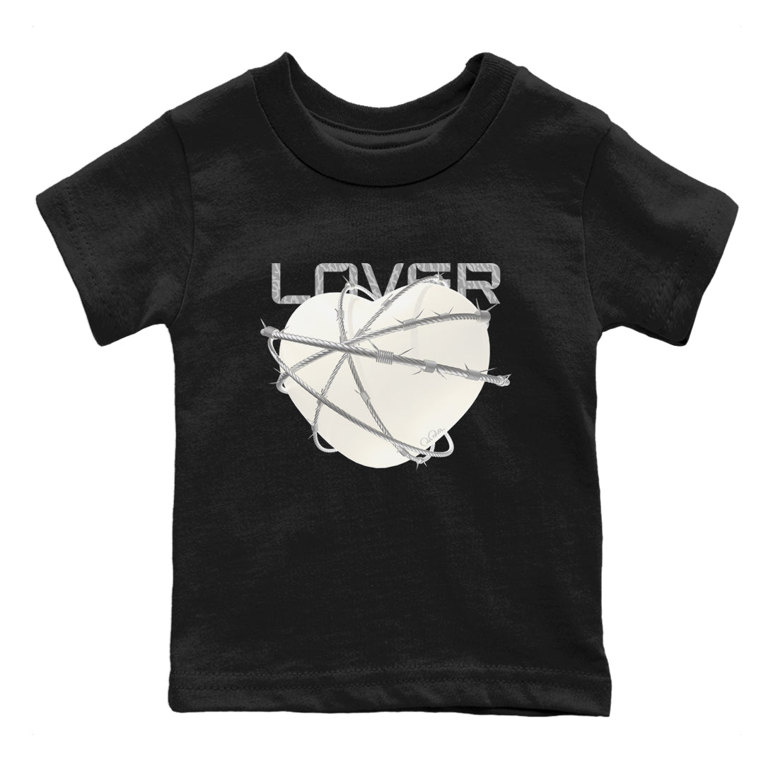 Heart Lover snkmatch Tees Kids - Air Jordan 3 Ivory