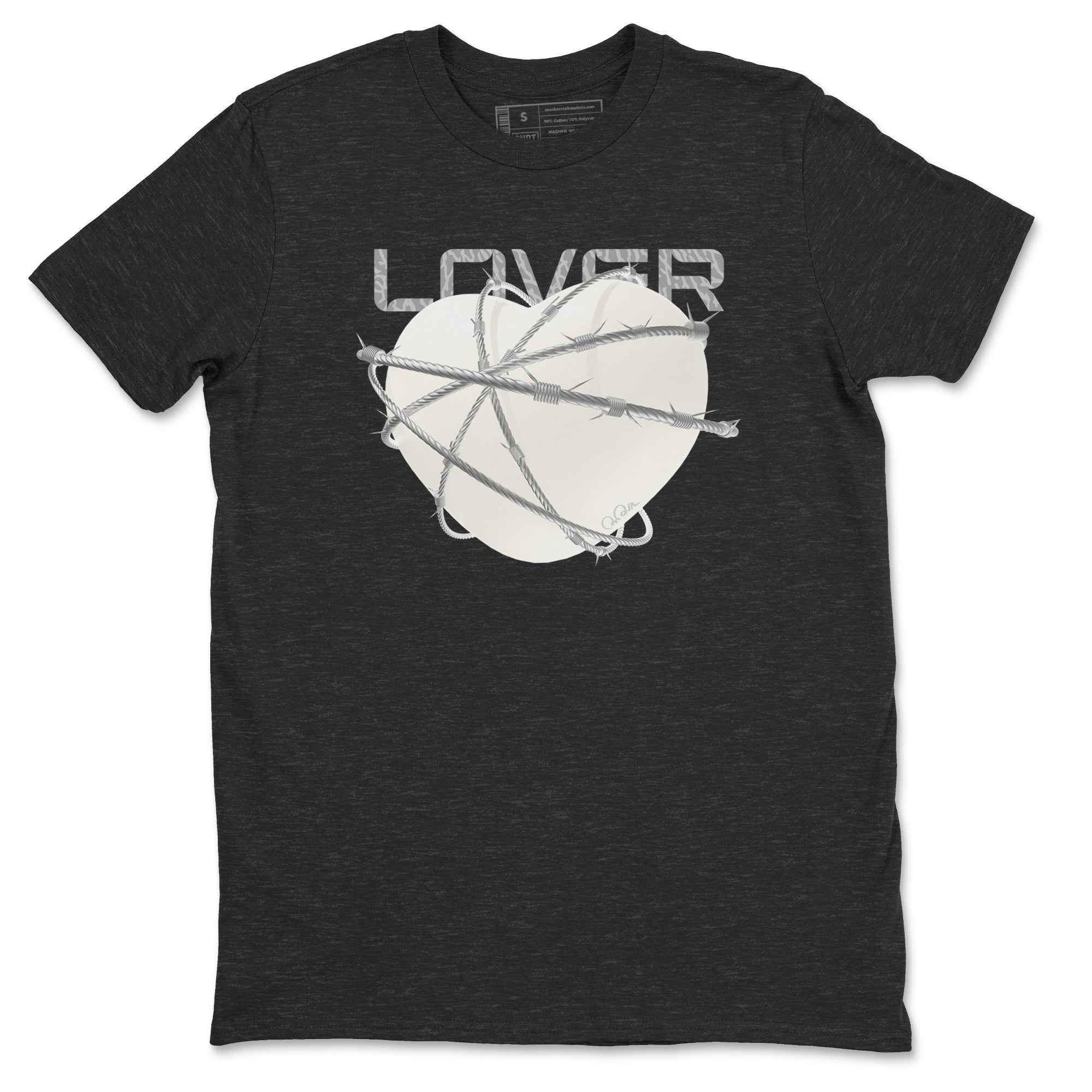Heart Lover snkmatch Tees - Air Jordan 3 Ivory