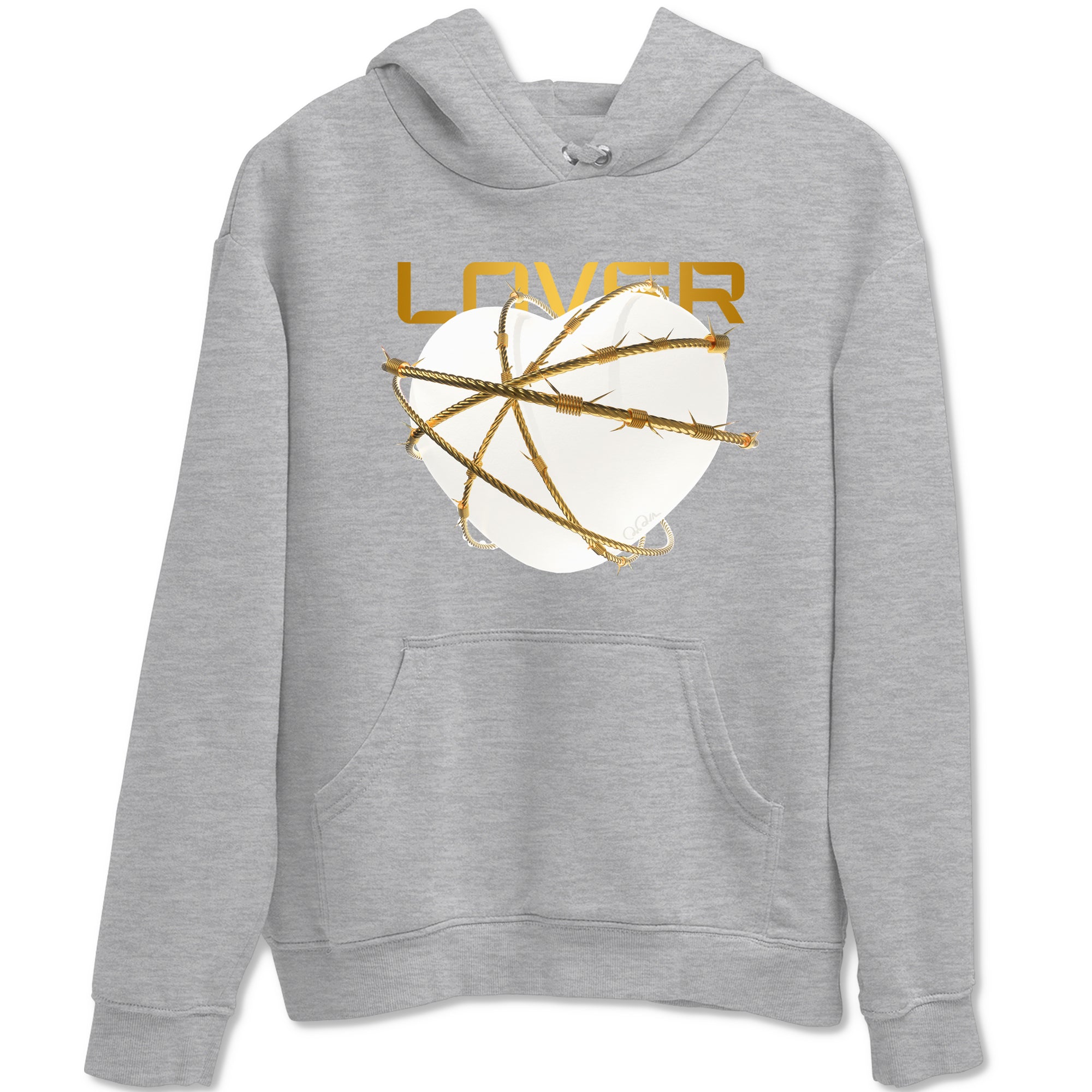 Heart Lover snkmatch Tees - Air Jordan 4 Sail 2024