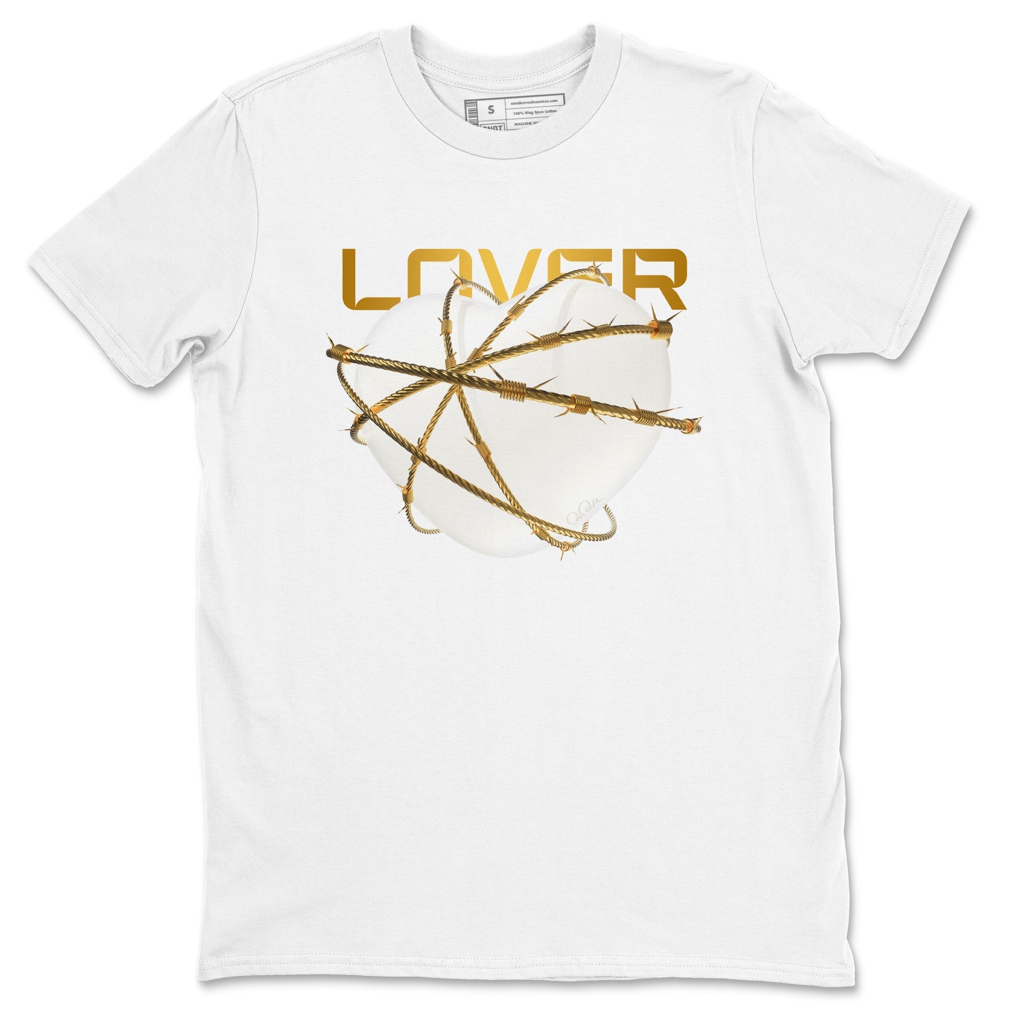 Heart Lover snkmatch Tees - Air Jordan 4 Sail 2024