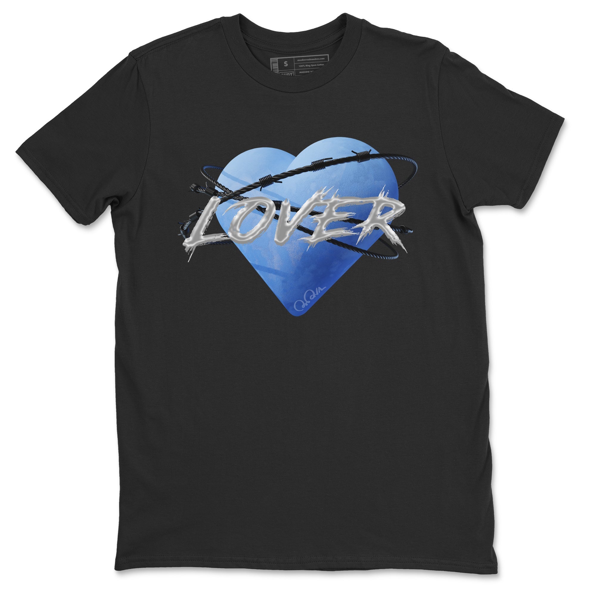 Heart Lover Unisex Tops - Air Jordan 5 UNC