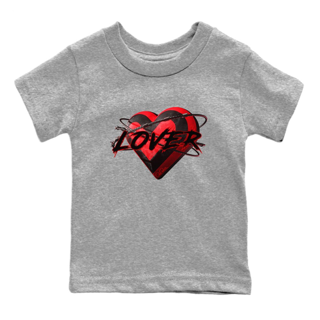 Heart Lover Kids Tops - Air Jordan 6 Toro Bravo