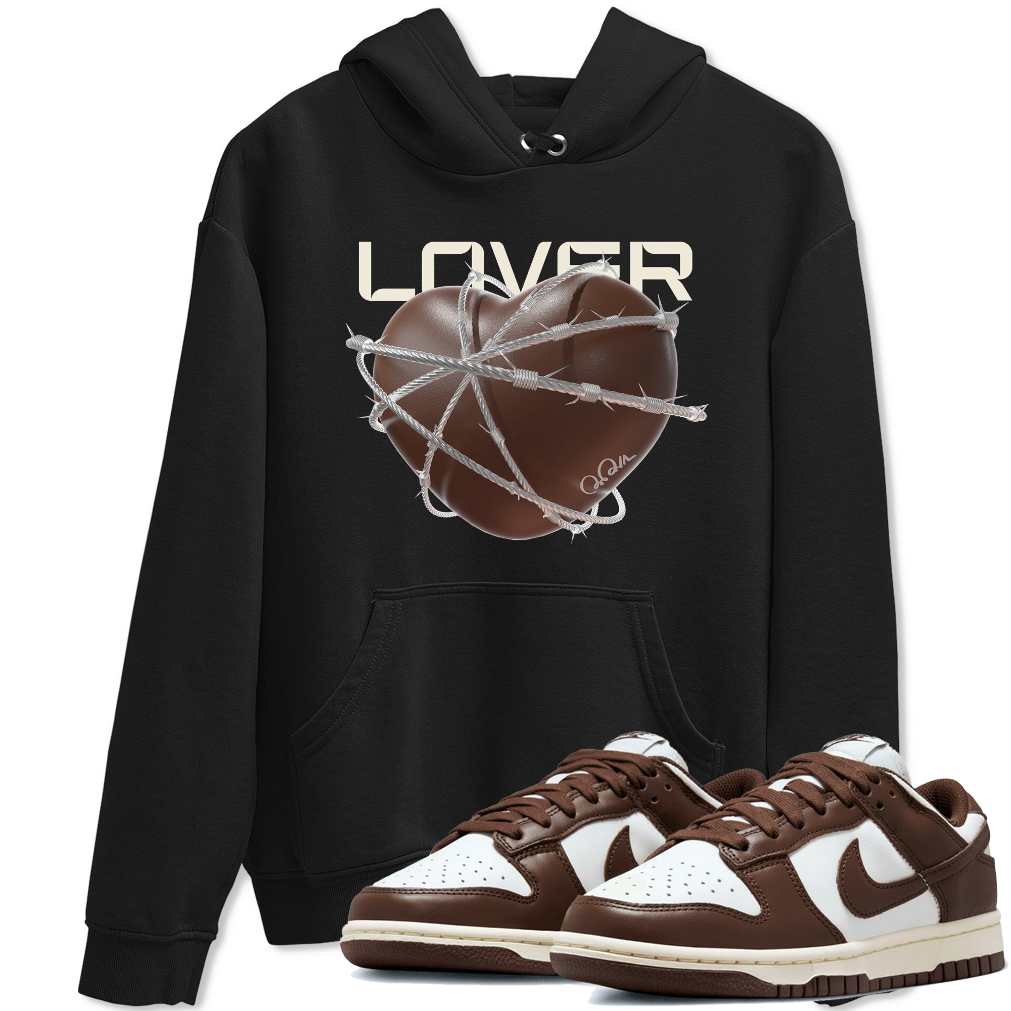 Heart Lover snkmatch Tee - Dunk Cacao Wow