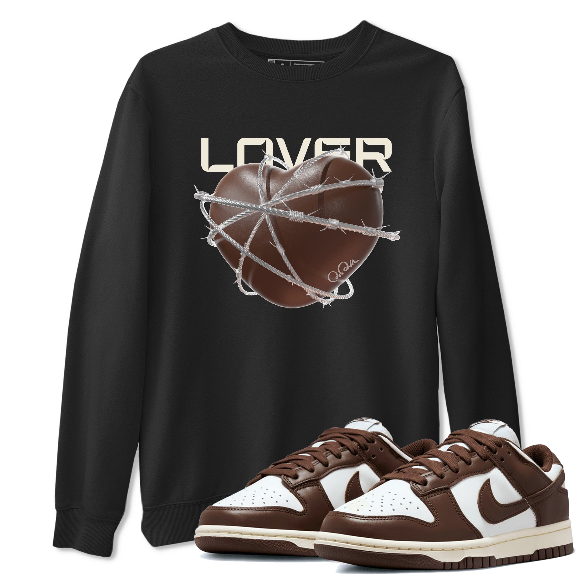 Heart Lover snkmatch Tee - Dunk Cacao Wow