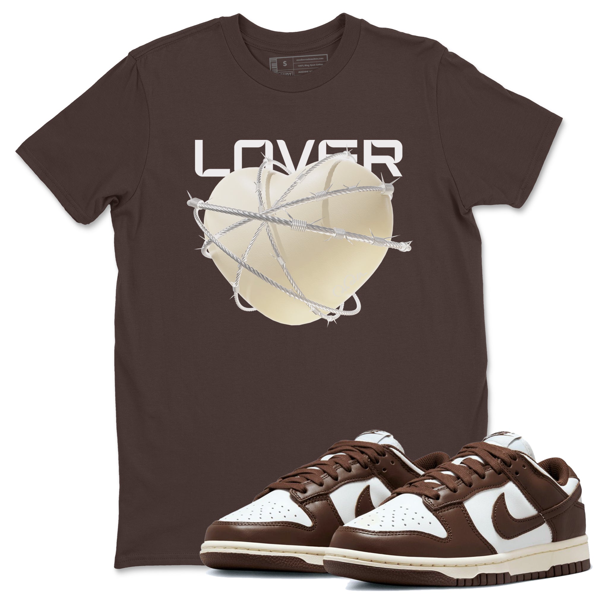 Heart Lover snkmatch Tee - Dunk Cacao Wow