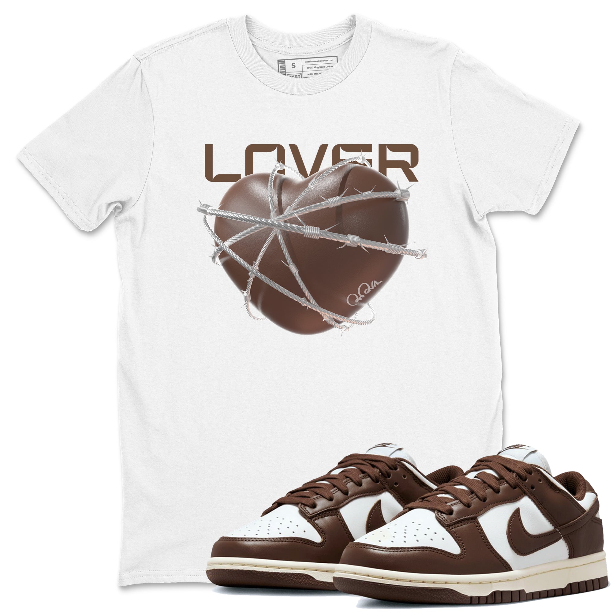 Heart Lover snkmatch Tee - Dunk Cacao Wow