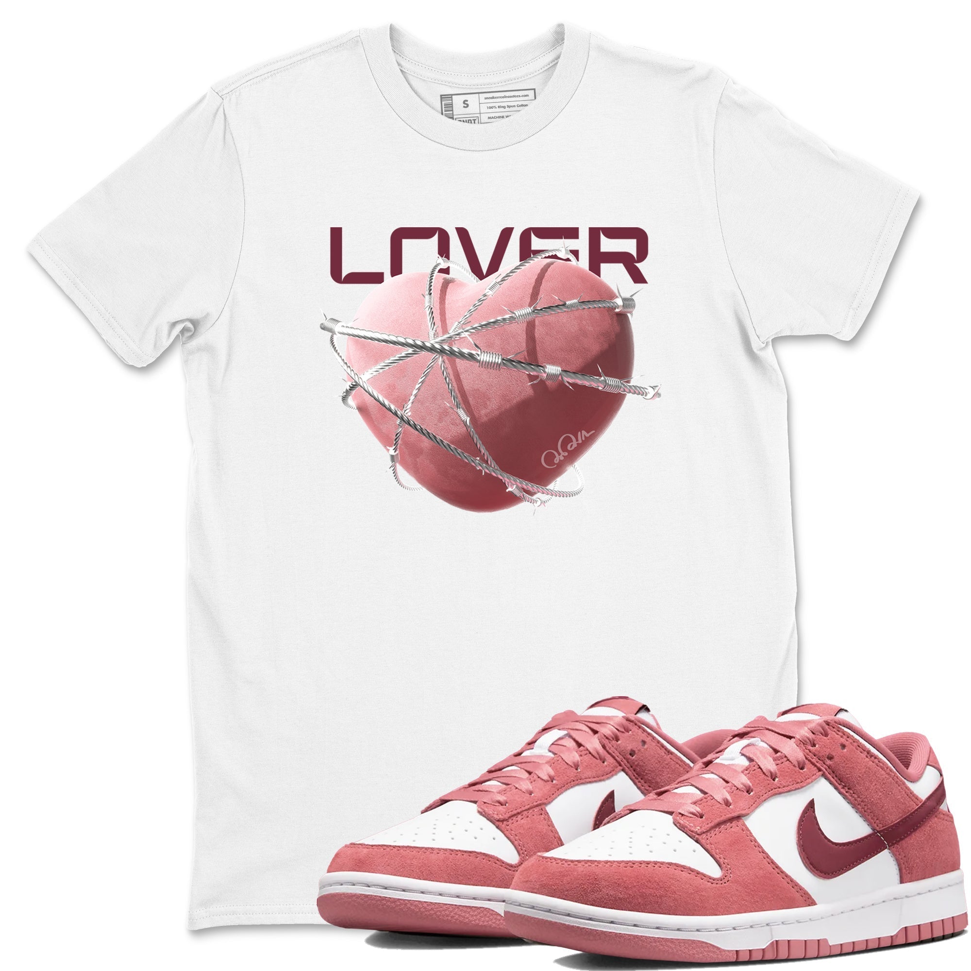 Heart Lover snkmatch Tee - Dunk Valentines Day 2024