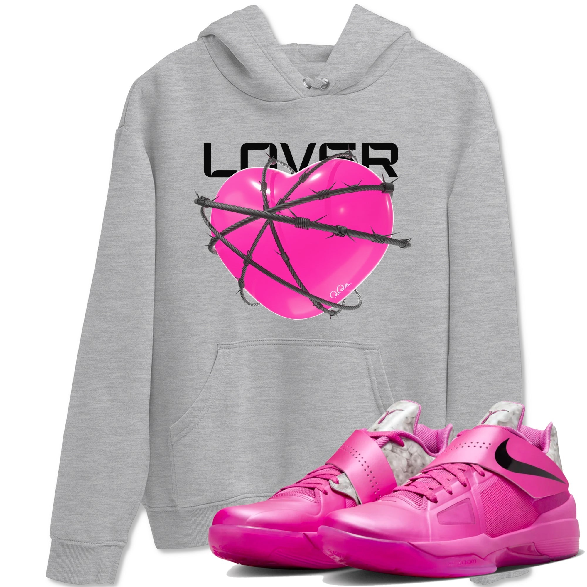 Heart Lover snkmatch Tees - KD 4 Aunt Pearl