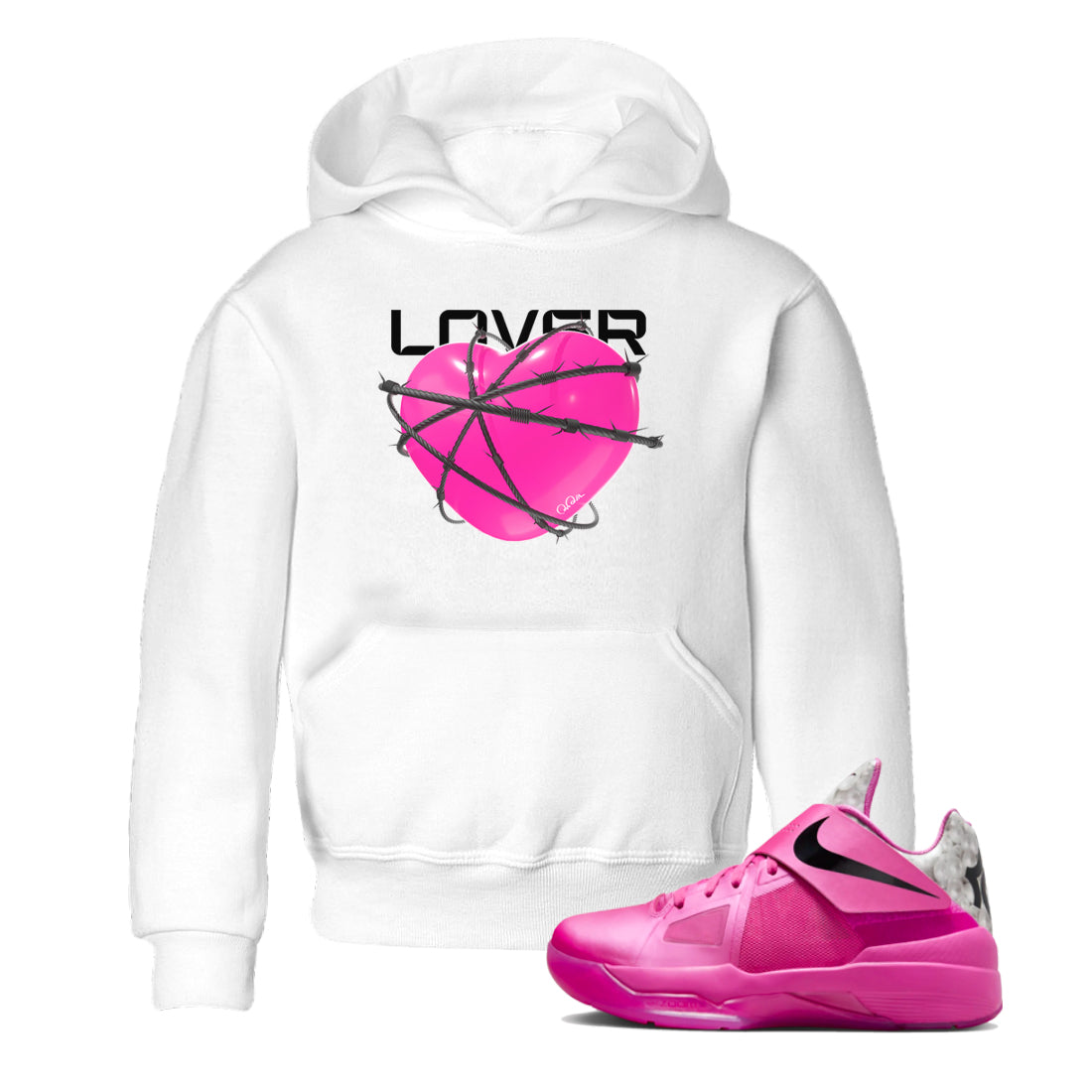 Heart Lover snkmatch Tees Kids - KD 4 Aunt Pearl