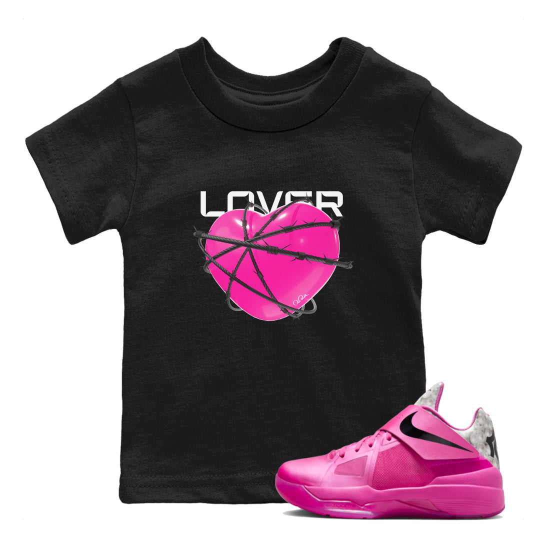 Heart Lover snkmatch Tees Kids - KD 4 Aunt Pearl