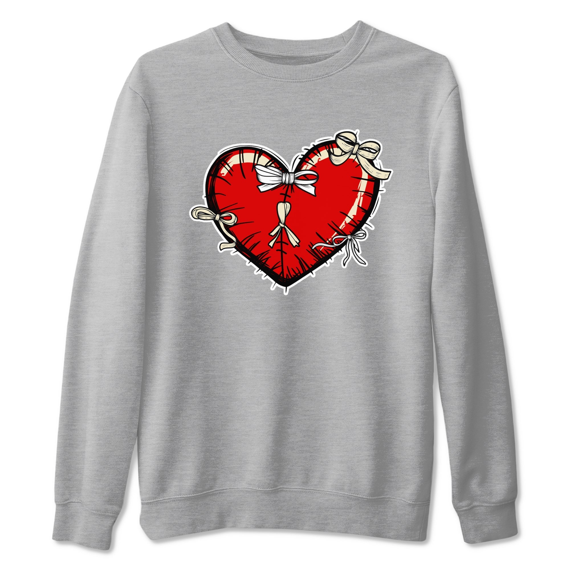 Heart with Ribbons snkmatch Tees - Air Jordan 1 Black Toe Reimagined