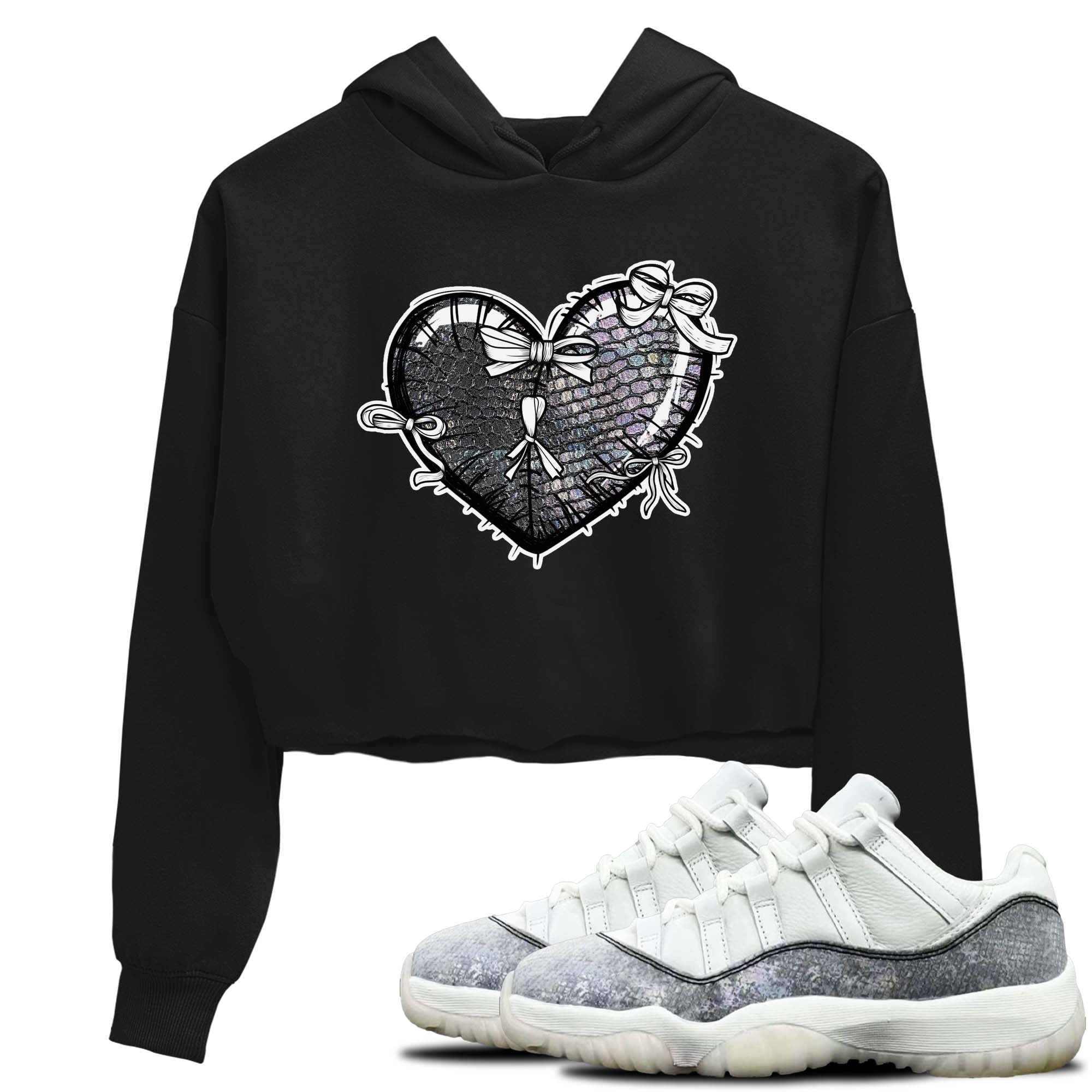 Heart With Ribbons snkmatch Women's Top - Air Jordan 11 Year Of The Snake