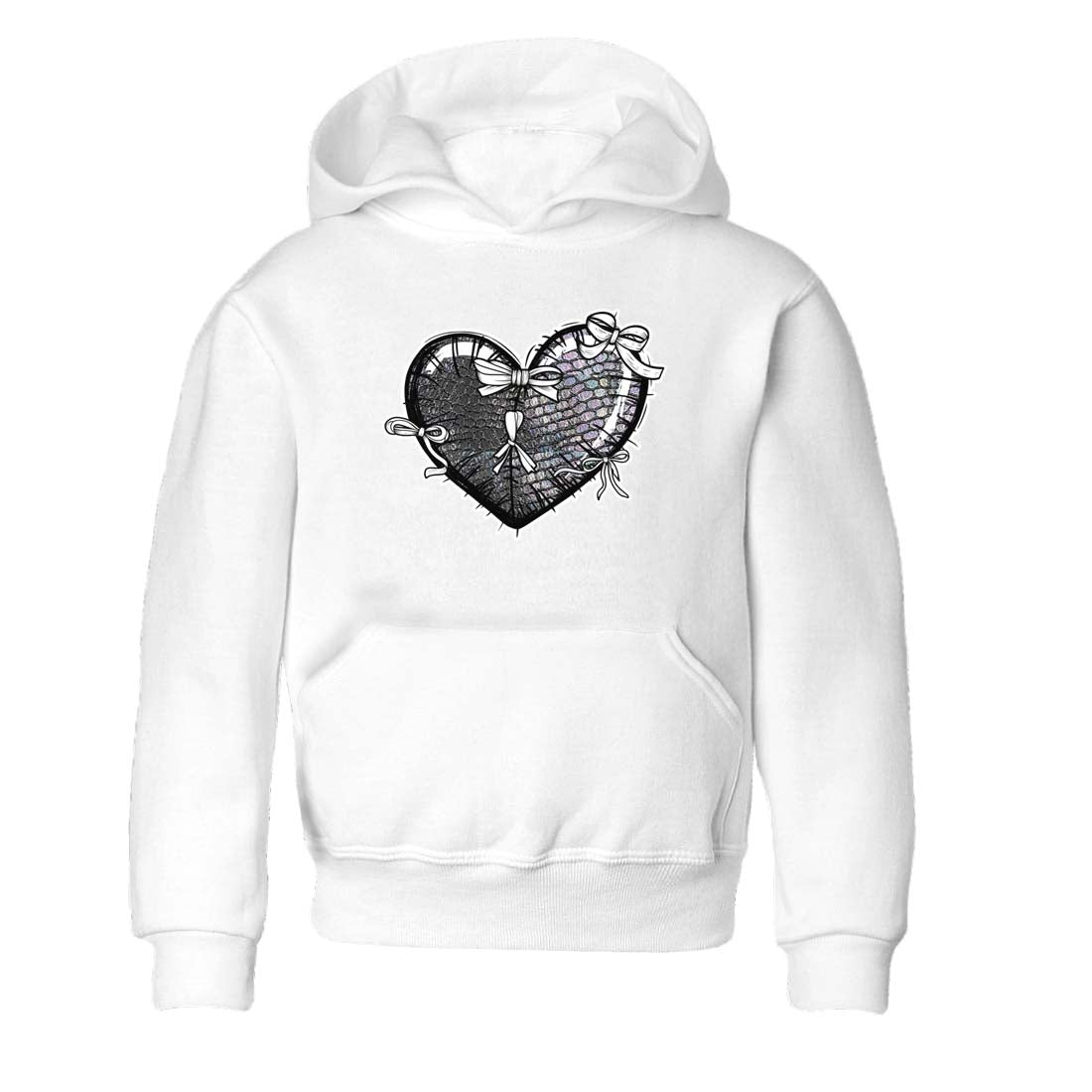 Heart With Ribbons snkmatch Tees Kids - Air Jordan 11 Year Of The Snake