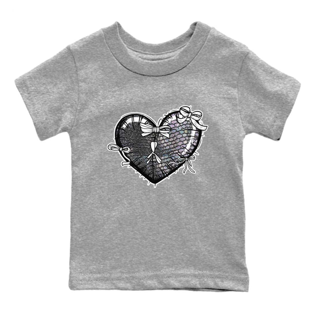 Heart With Ribbons snkmatch Tees Kids - Air Jordan 11 Year Of The Snake