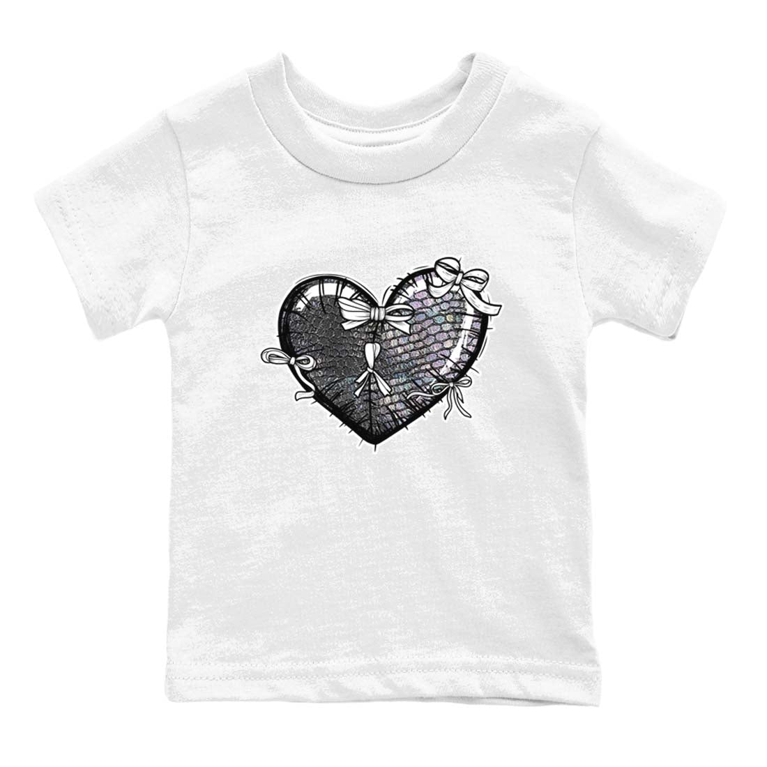 Heart With Ribbons snkmatch Tees Kids - Air Jordan 11 Year Of The Snake