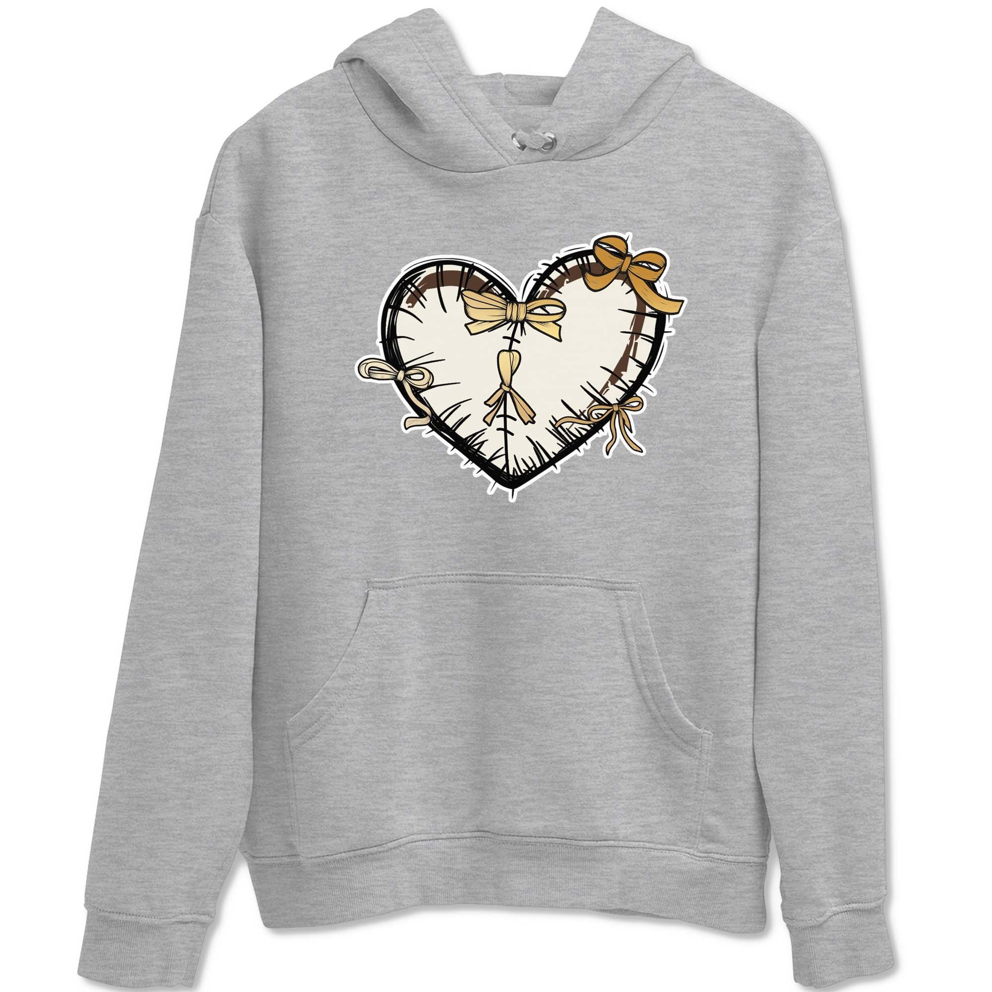 Heart With Ribbons snkmatch Tees - Air Jordan 5 Golden Ticket