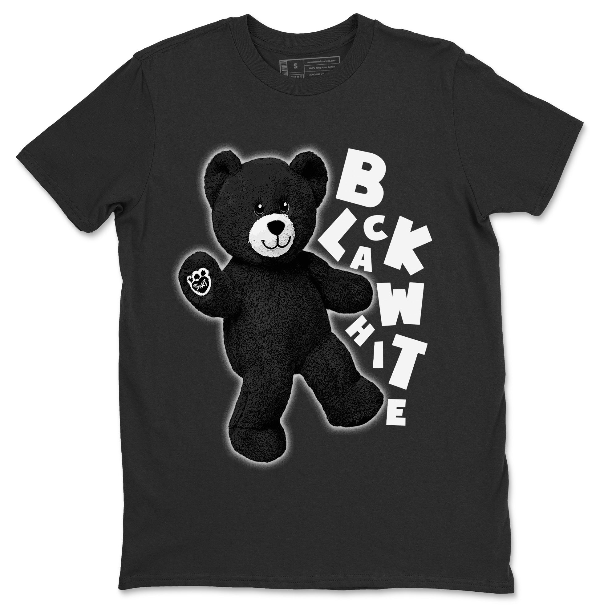 Hello Bear Unisex Tops - Air Jordan 1 Black White
