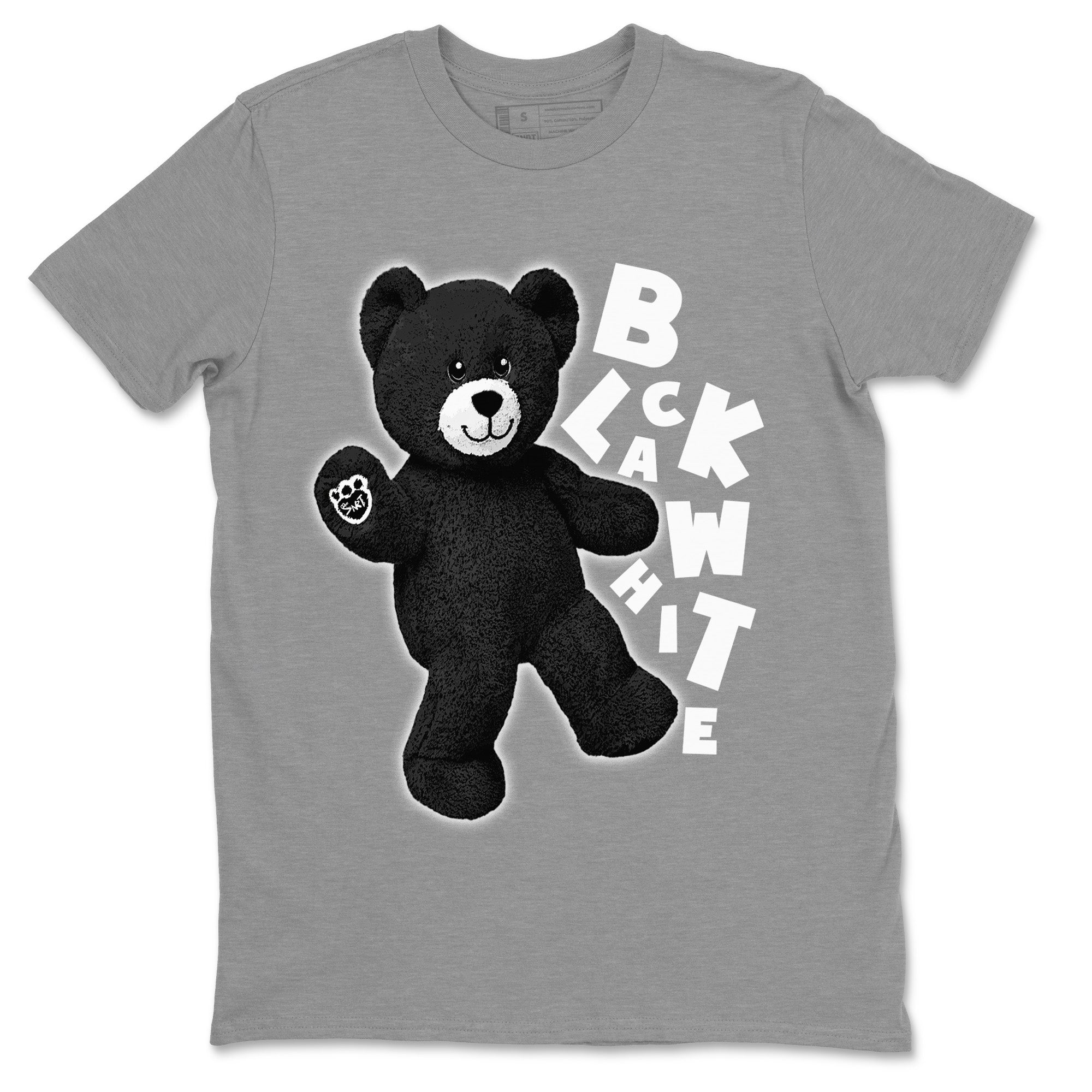 Hello Bear Unisex Tops - Air Jordan 1 Black White