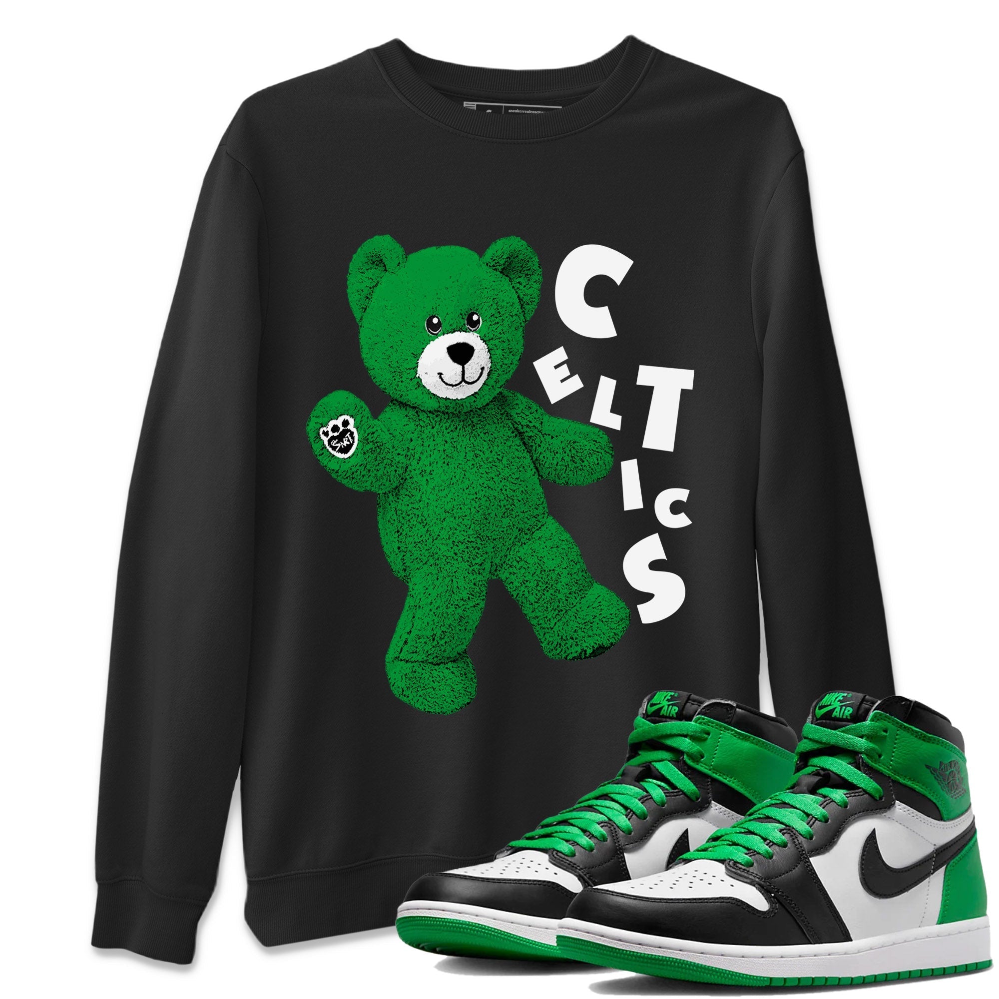 Hello Bear Unisex Tops - Air Jordan 1 Celtics