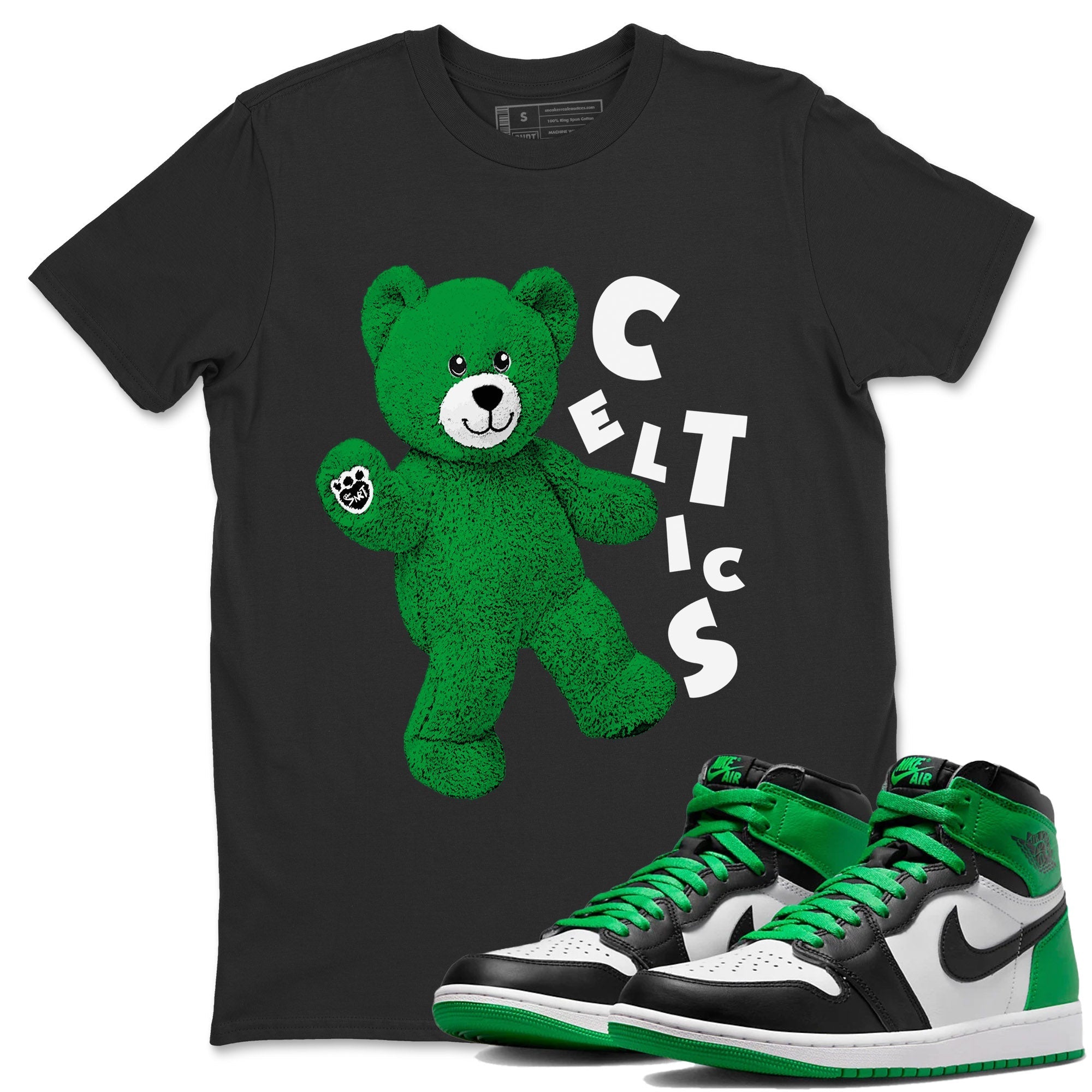 Hello Bear Unisex Tops - Air Jordan 1 Celtics