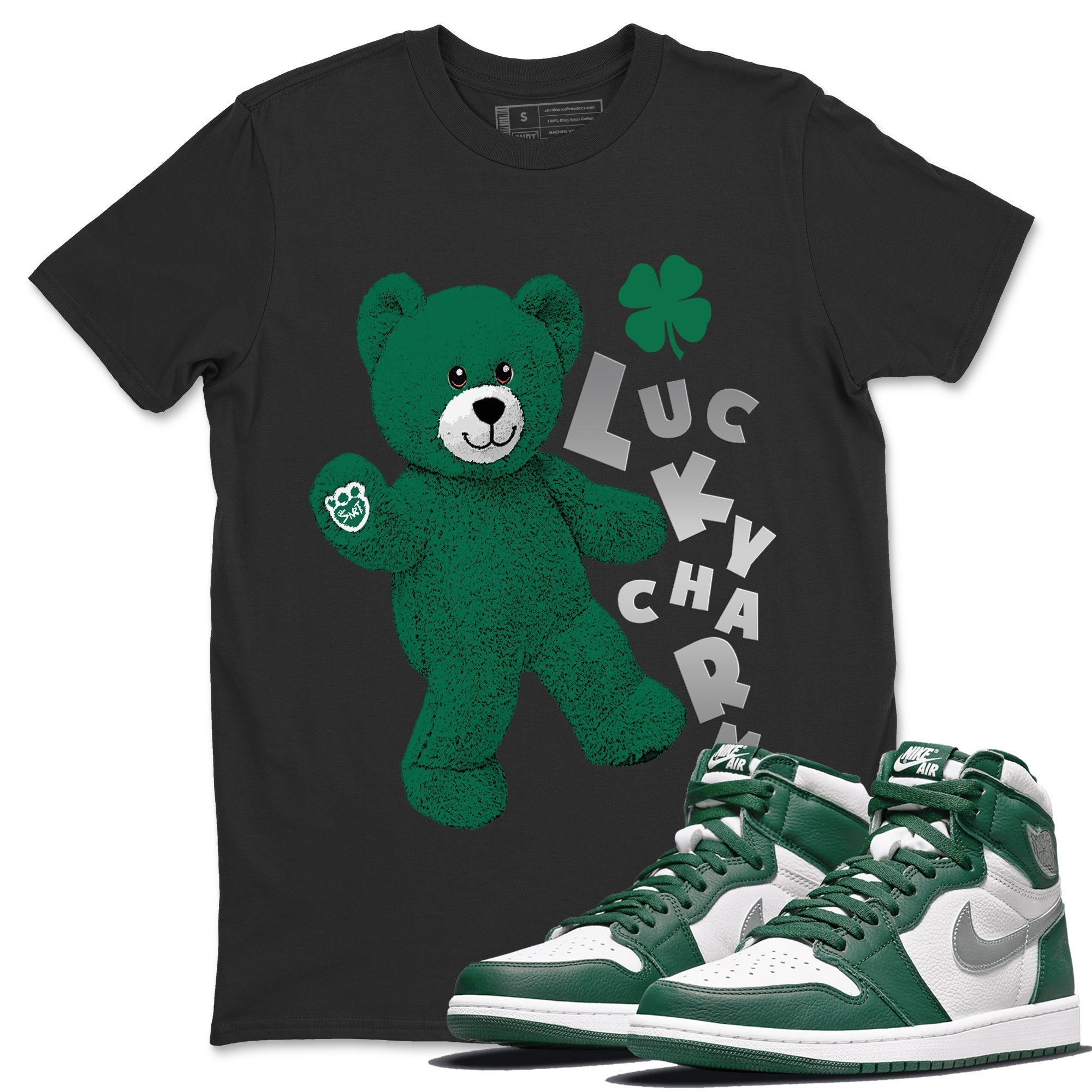 Hello Bear Unisex Tops - Air Jordan 1 Gorge Green